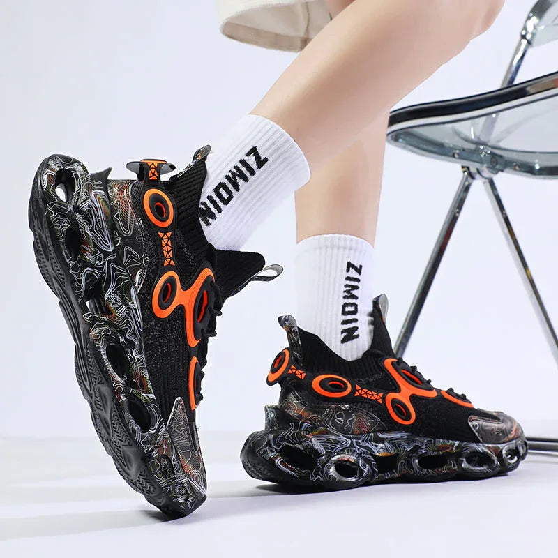 Street Mono T84 Sneakers - Luxuryurbanwear