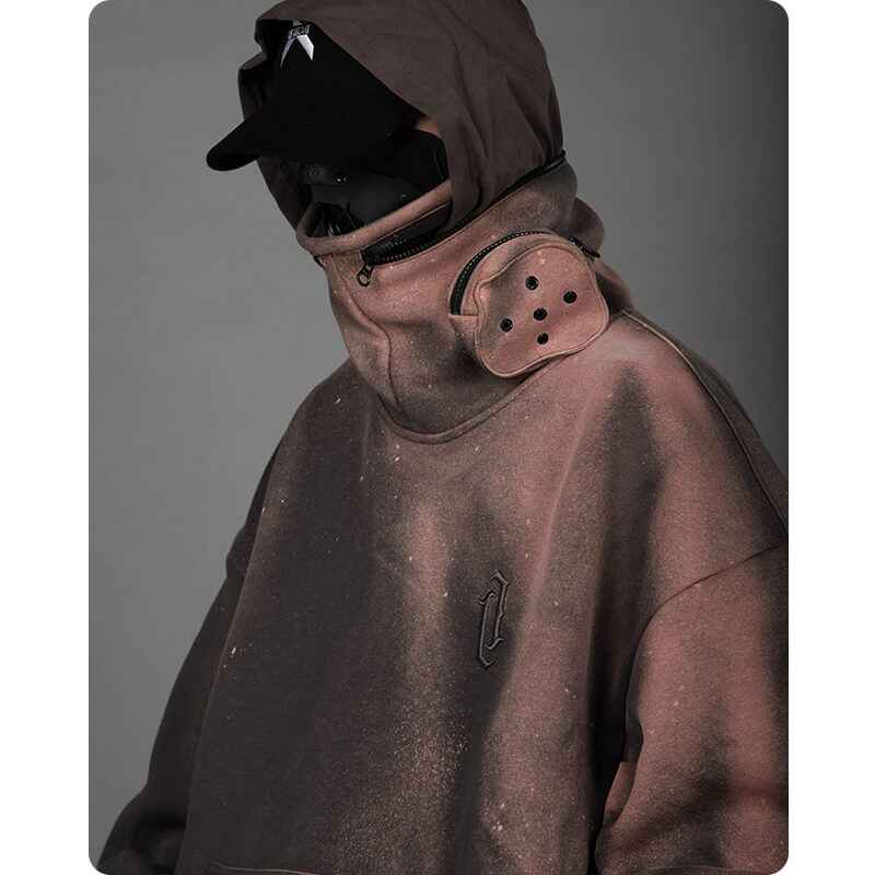 TECHWEAR Hoodie 'Kurobe' best techwear style 2023