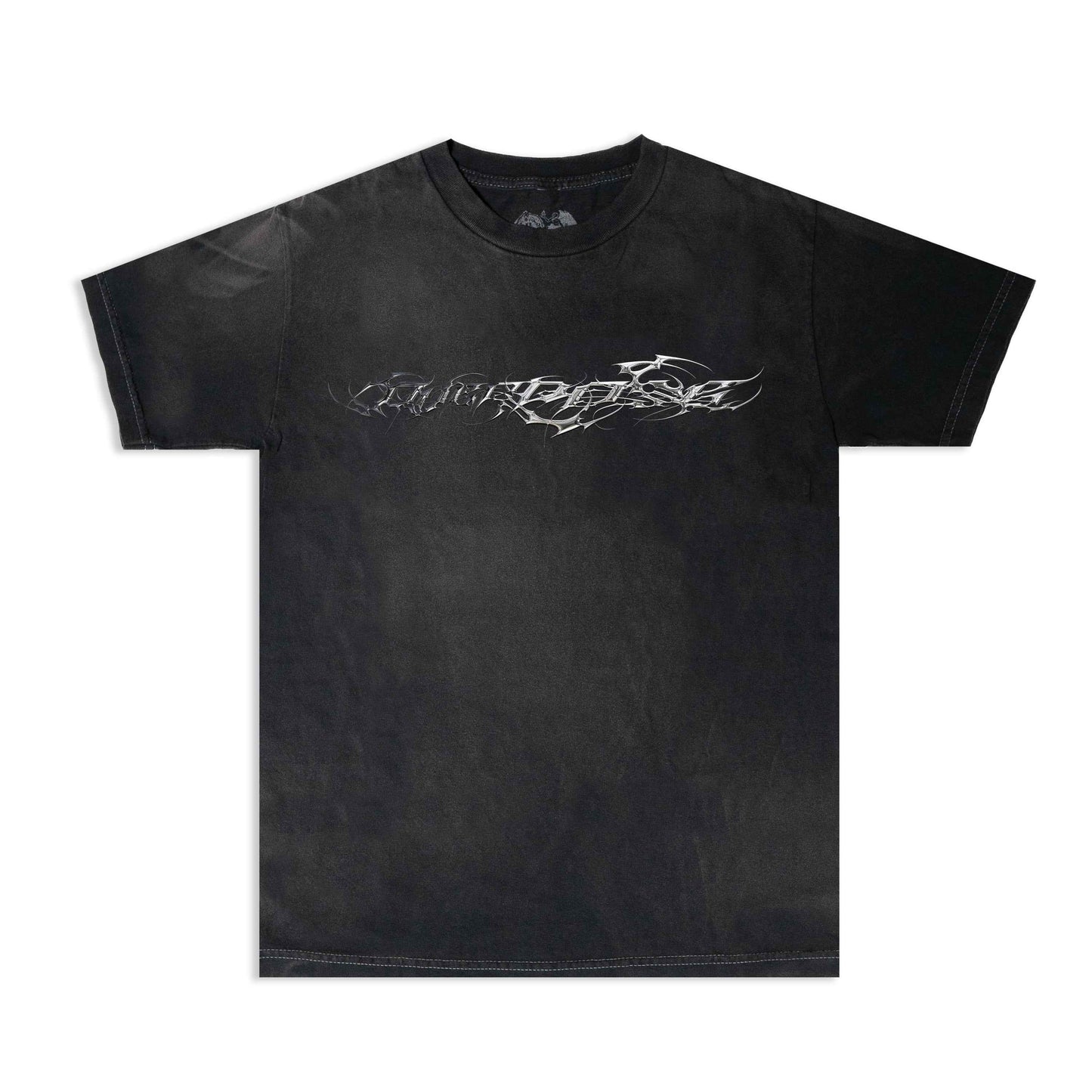 "TRIBAMETAL" LOGO TEE