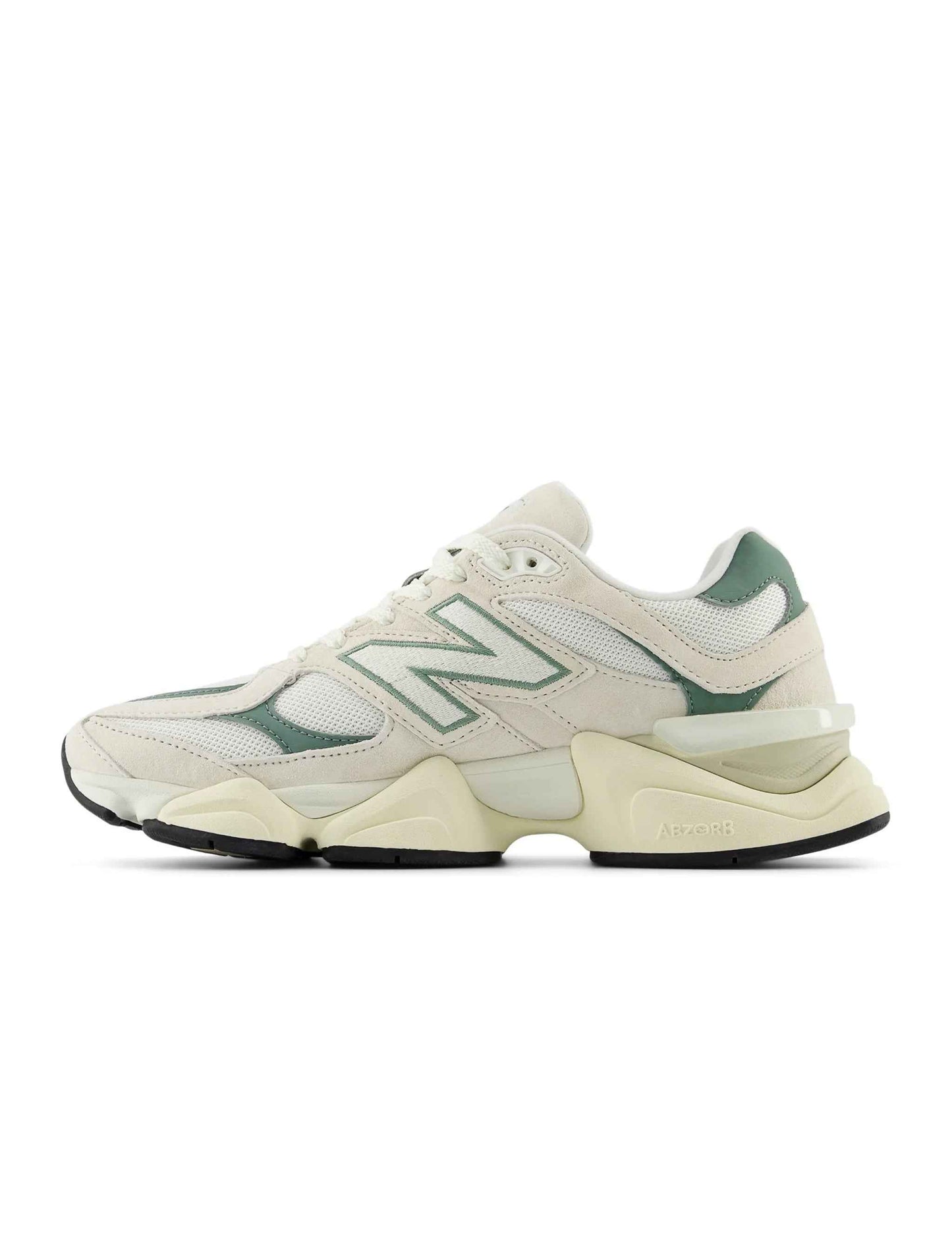 New Balance Mens 9060 Lifestyle Shoes - Beige/Green