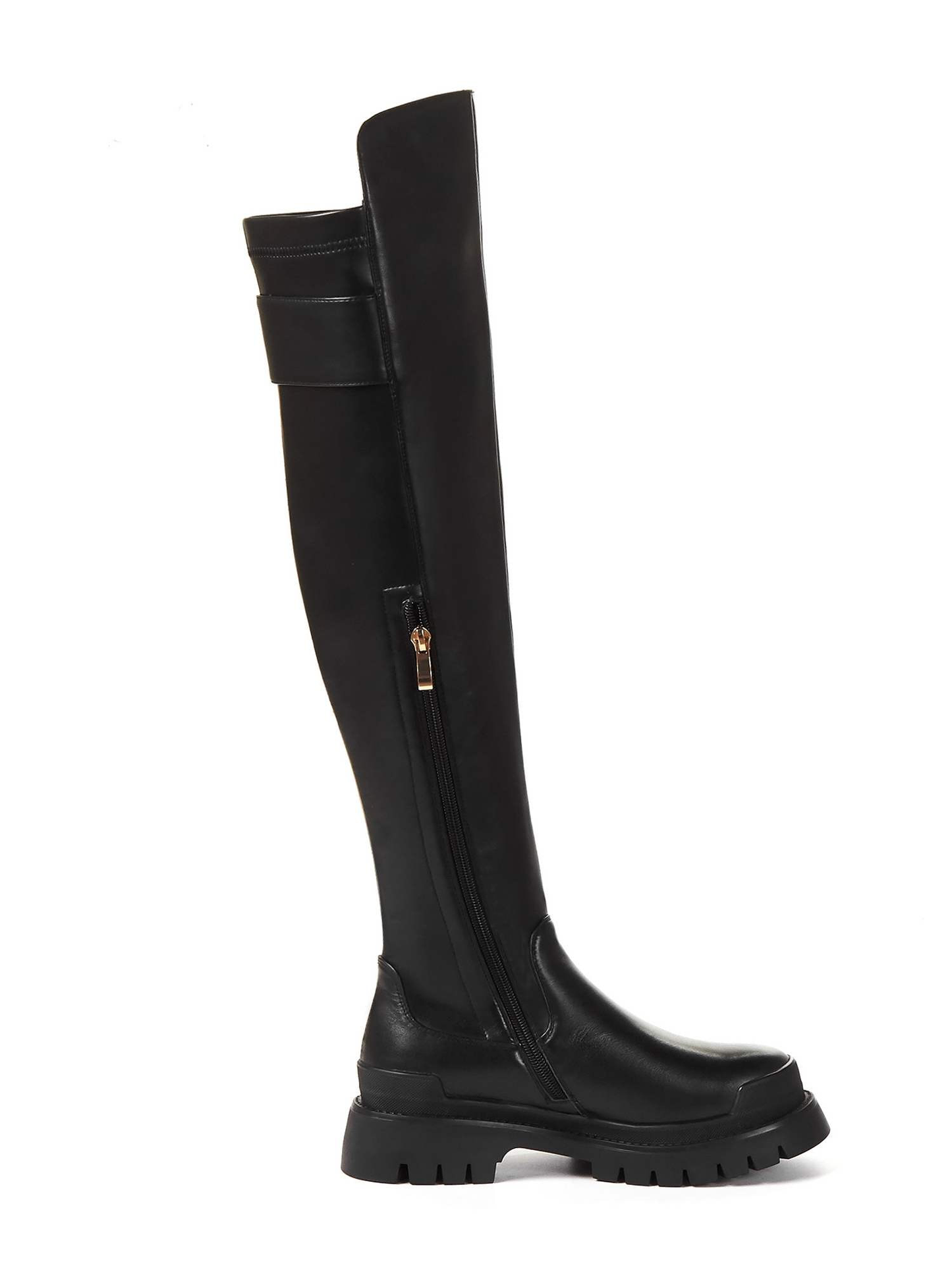 USS Shoes Capetillo Women's Square Heel Long Boots - Luxuryurbanwear