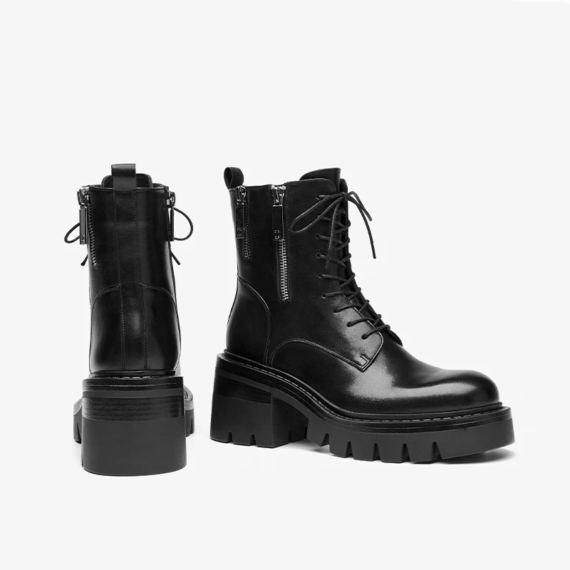 USS Shoes Cloe Women's Black Boots - Luxuryurbanwear