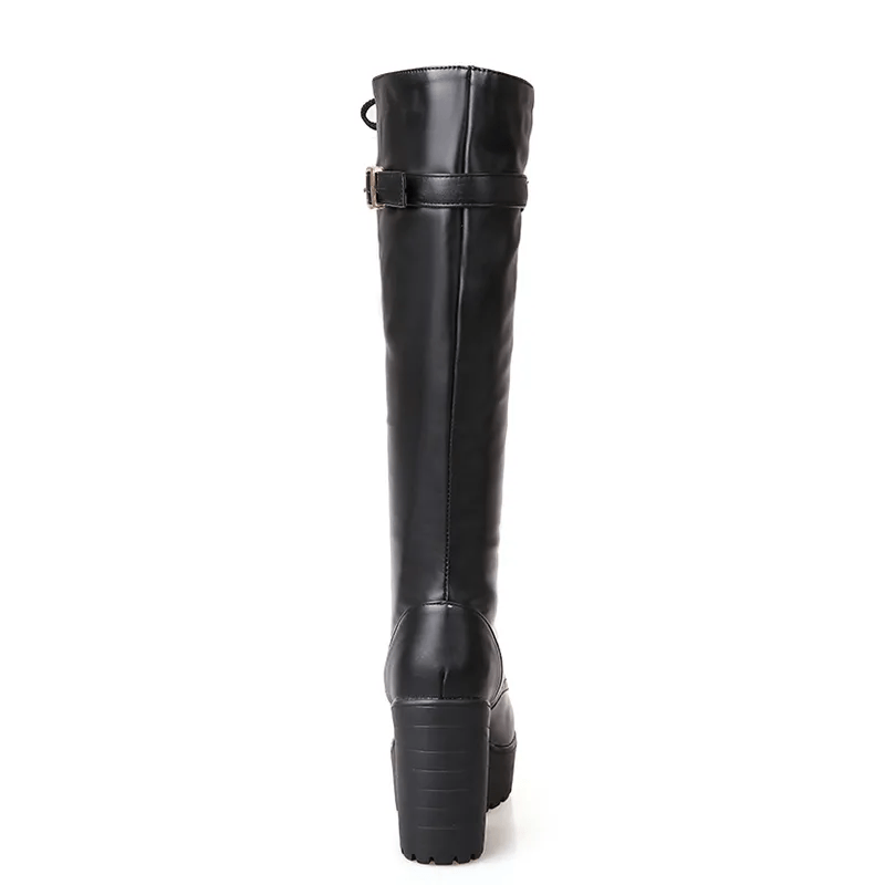 USS Shoes Dafne Women's Knee High Boots - Luxuryurbanwear