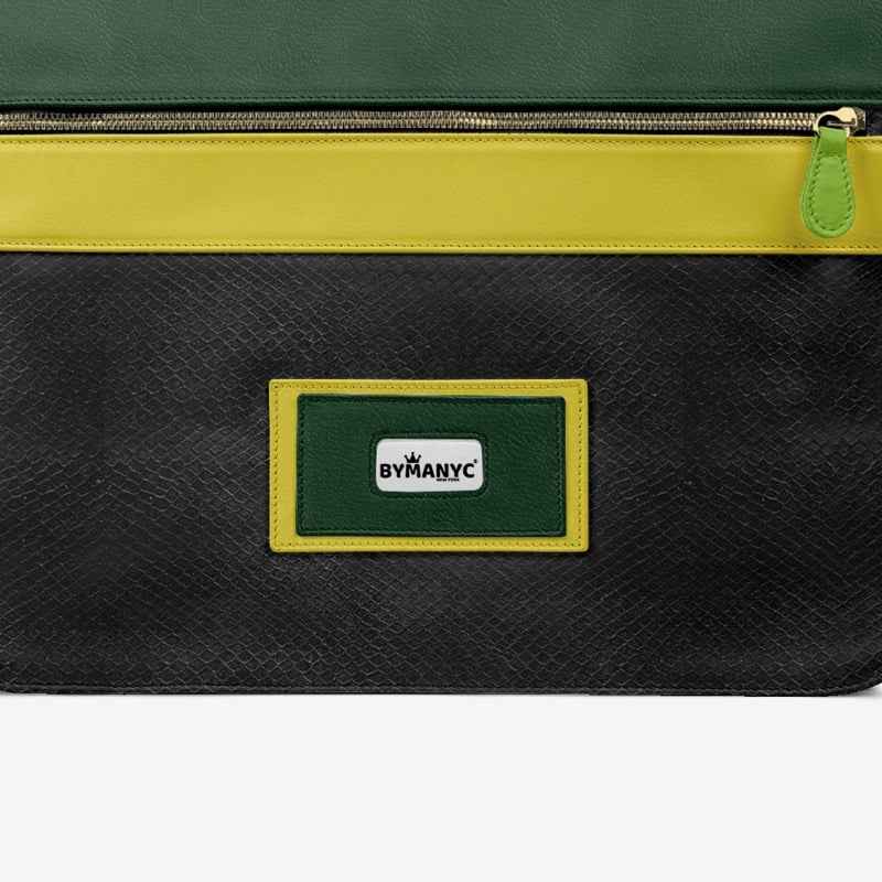 Vegan Executive Messenger Bag 16” | BYMANYC ® New York Crafted in Italy
