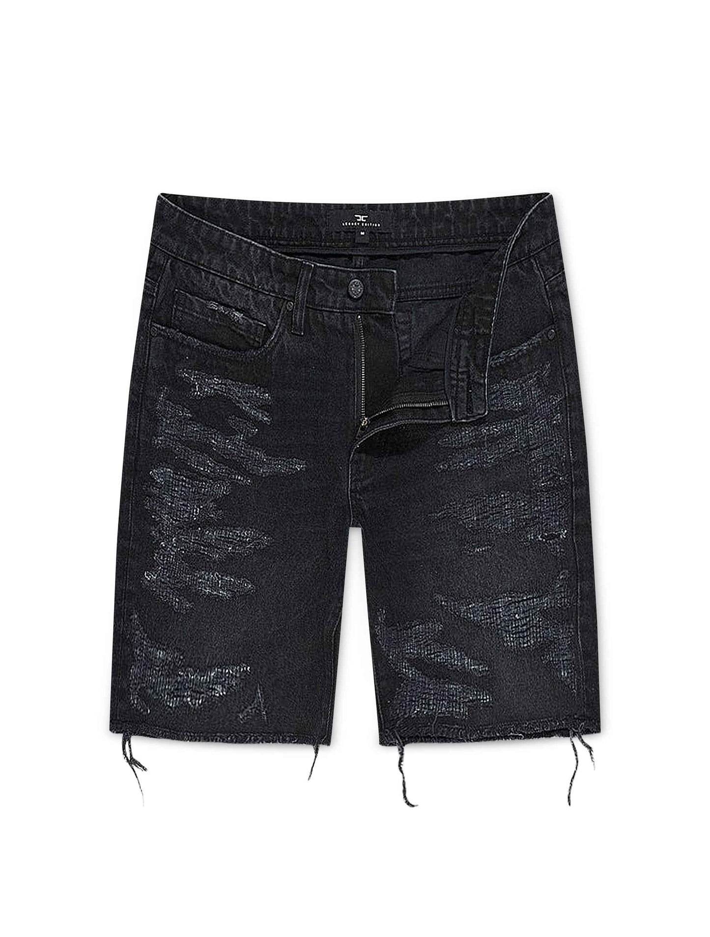 Jordan Craig Riverside Denim Shorts - Black Shadow