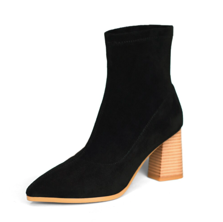 Zarena Boots Ankle Height - Luxuryurbanwear
