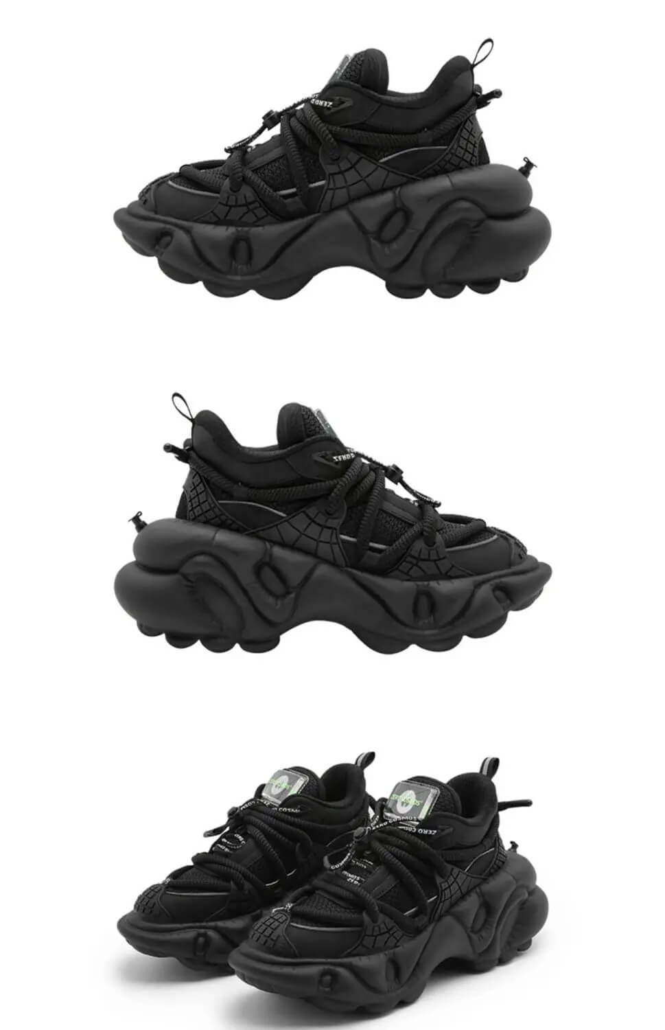 Zero Cosmos Best Chunky ugly Dad sneakers - Luxuryurbanwear