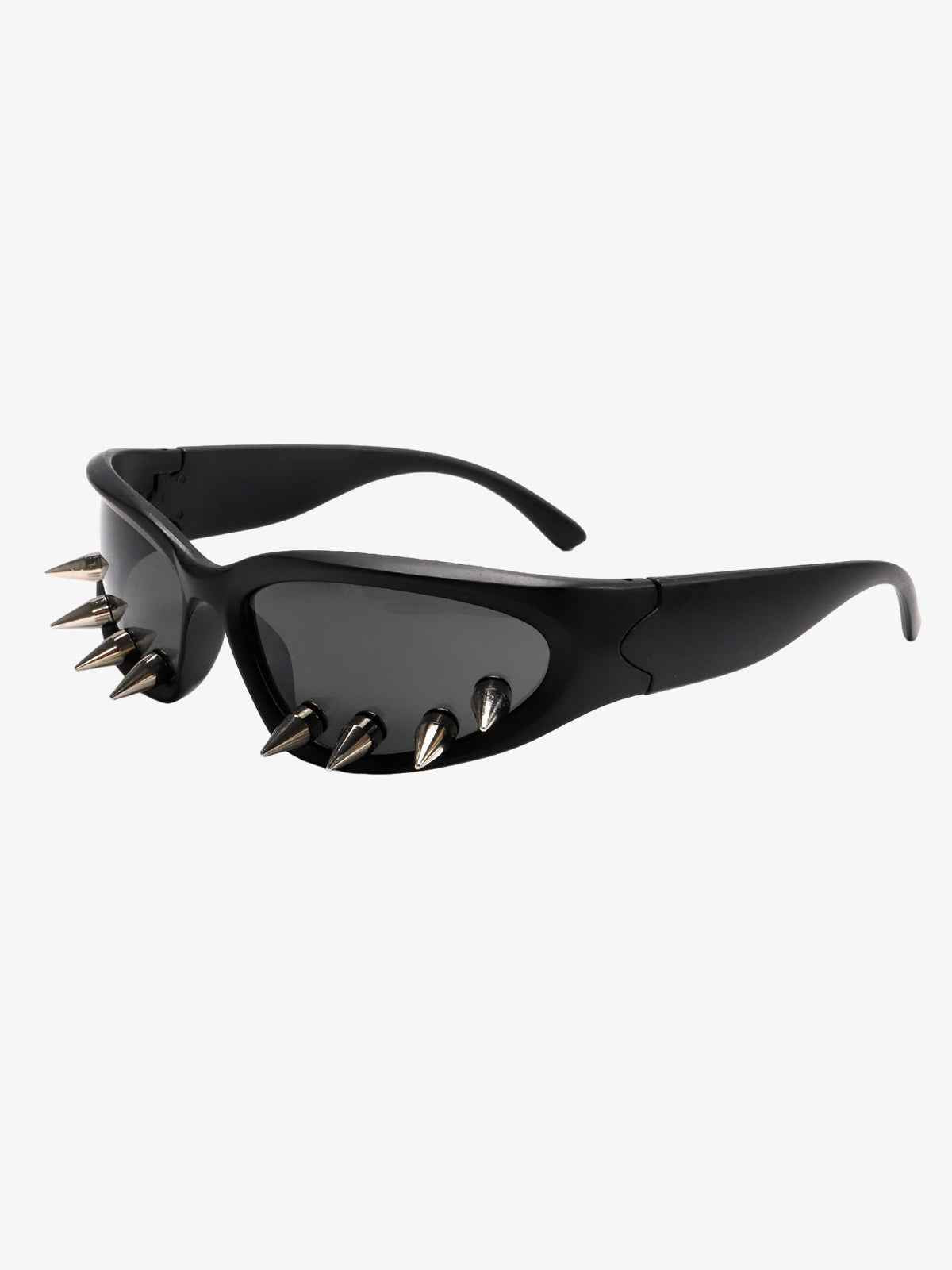 Cyber Punk Spike Detail Sunglasses