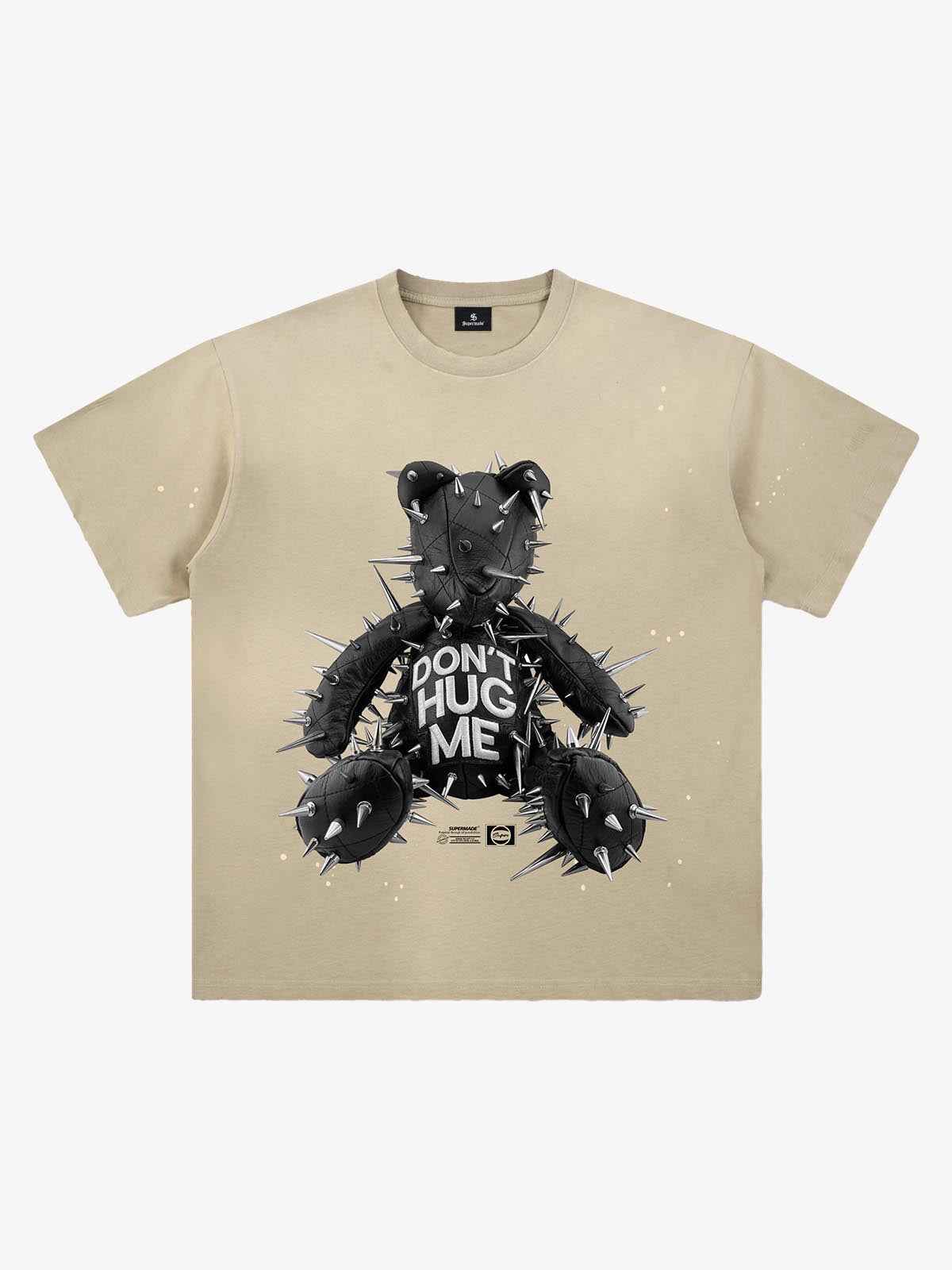 Spiked Bear Graphic T-Shirt