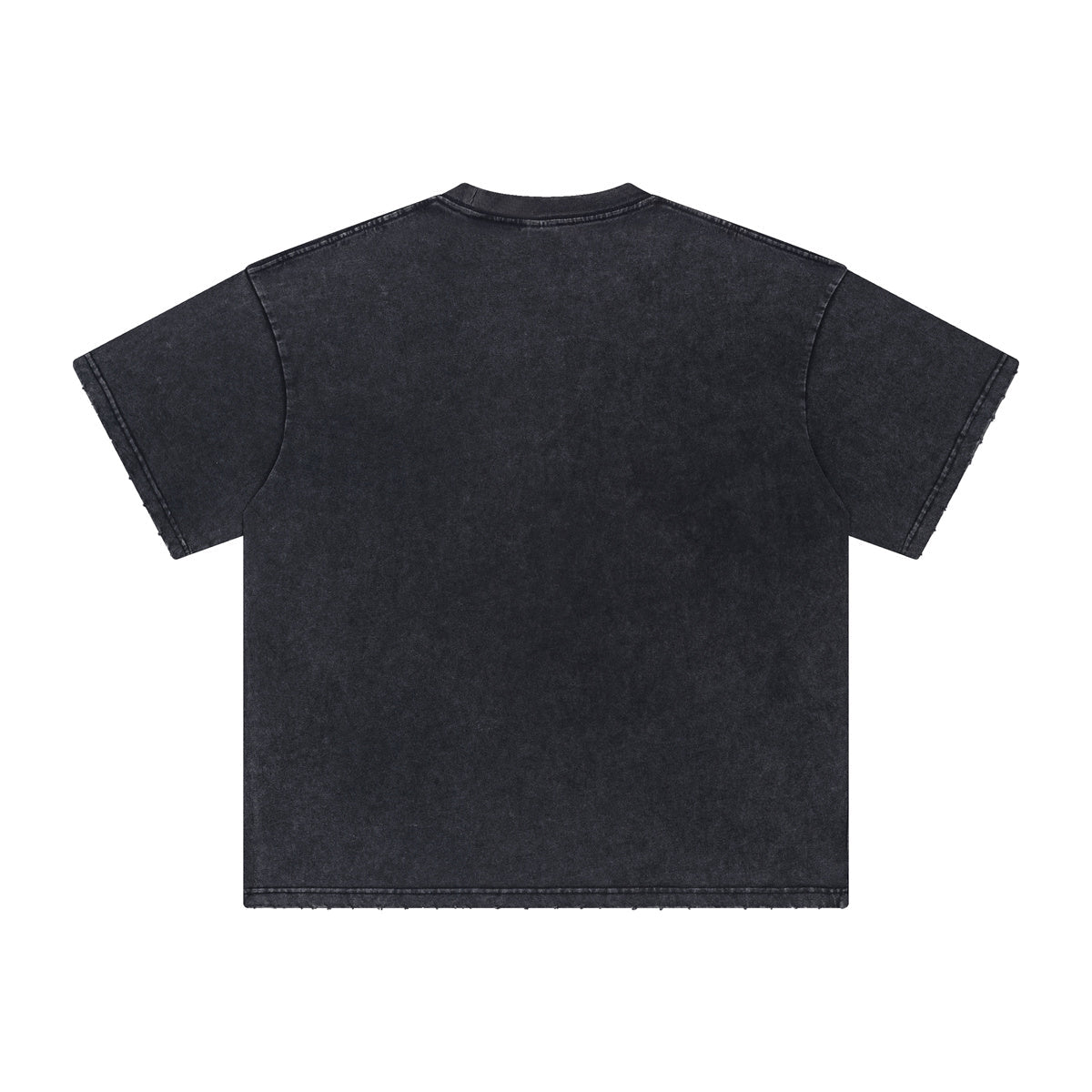 Washed Edge Distressed | Basic T-Shirt - Luxuryurbanwear