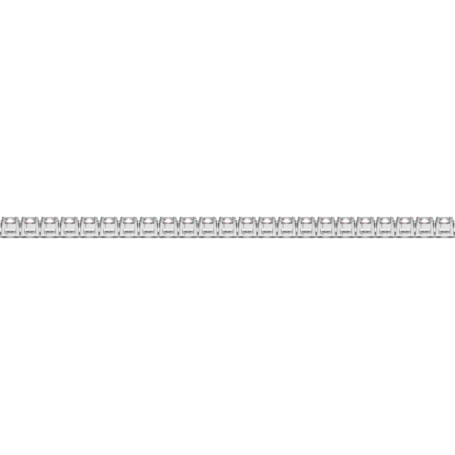 Lab Grown Round Diamond Tennis Bracelet in 14k White Gold (2 cctw F/G VS2/SI1)