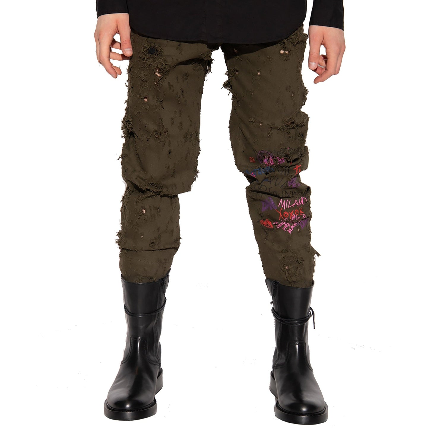 Dsquared2 €˜Aviator’ Relaxed-Fitting Trousers Men