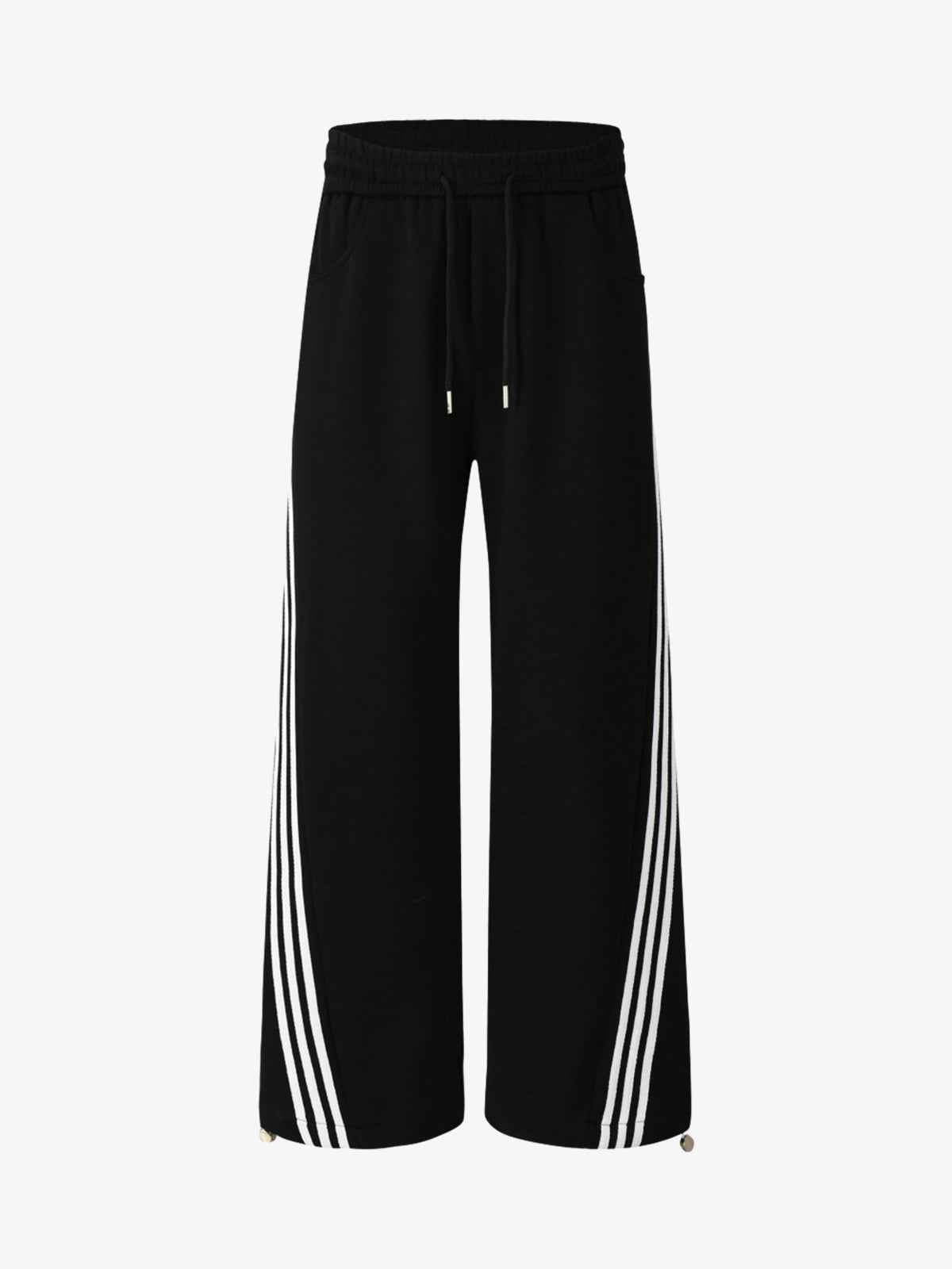 Striped Loose Drape Pants