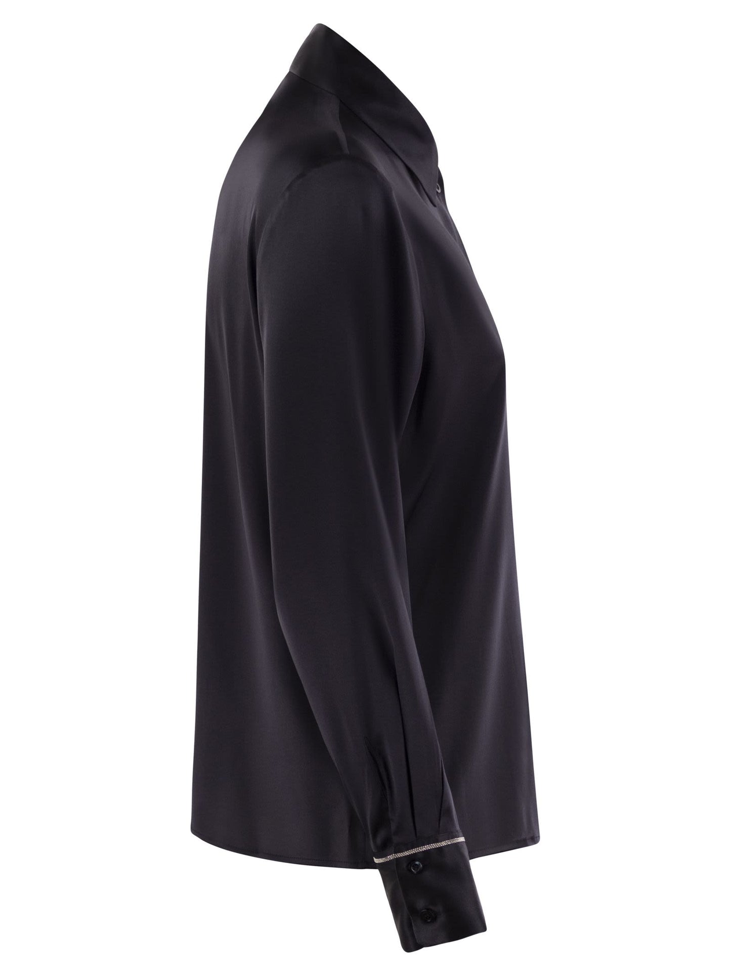 Peserico Women Silk Crepe Shirt