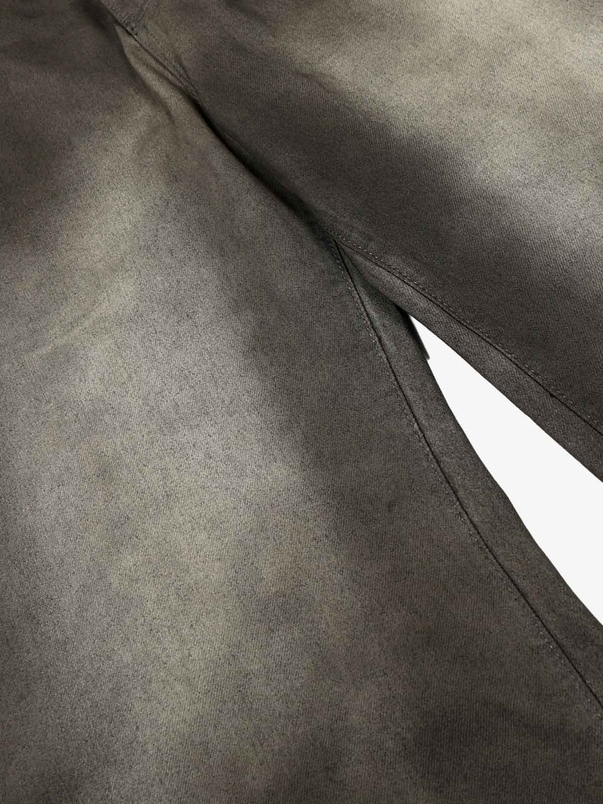 Faded Wash Barrel Leg Denim Jeans - Luxuryurbanwear
