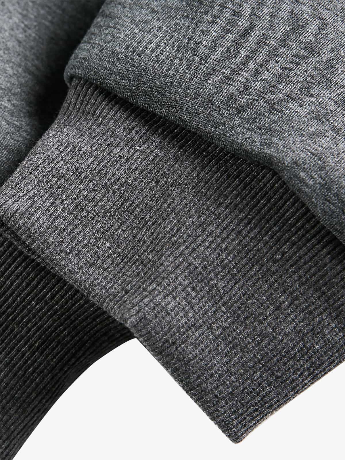 Panel Cut Stand Collar Zip Up Jacket - Luxuryurbanwear