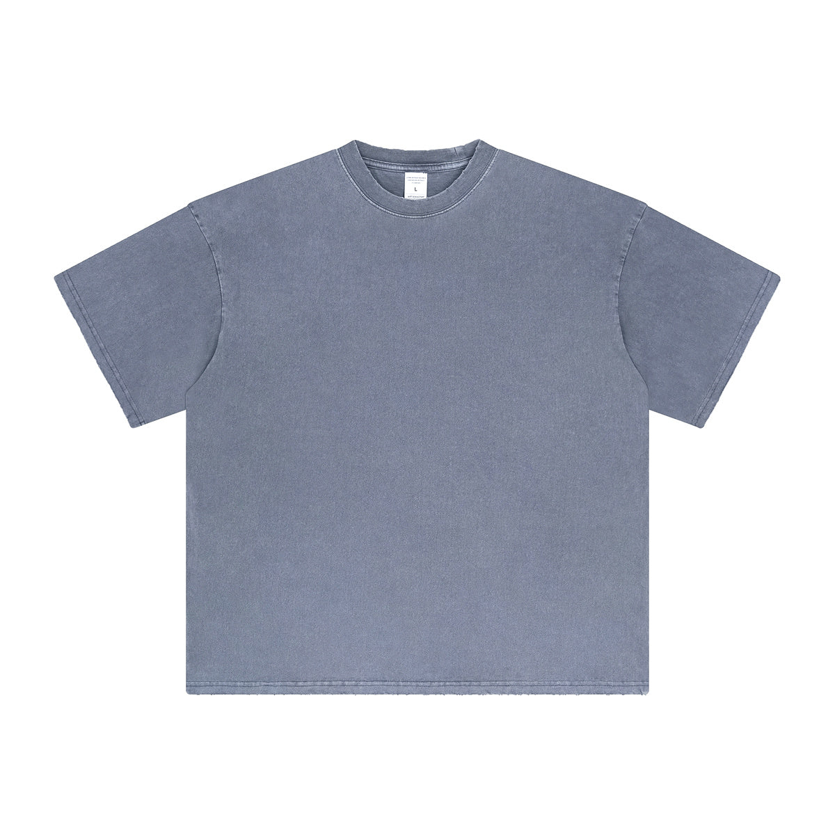 Washed Edge Distressed | Basic T-Shirt - Luxuryurbanwear