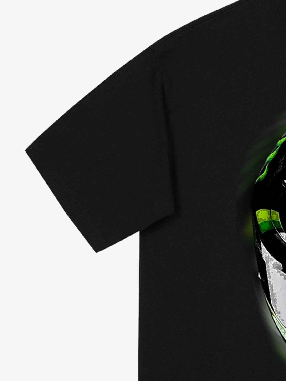 Motorcycle Helmet Graphic T-Shirt