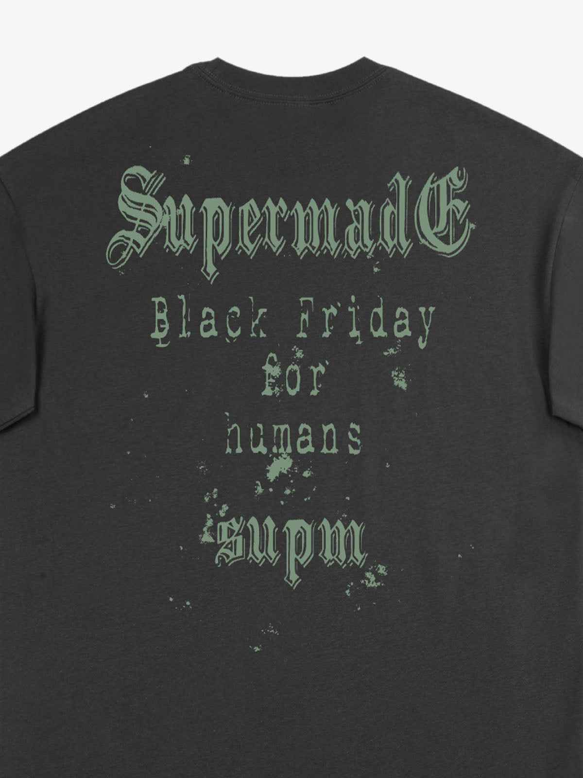 Gothic Skull Spiderweb Graphic T-Shirt