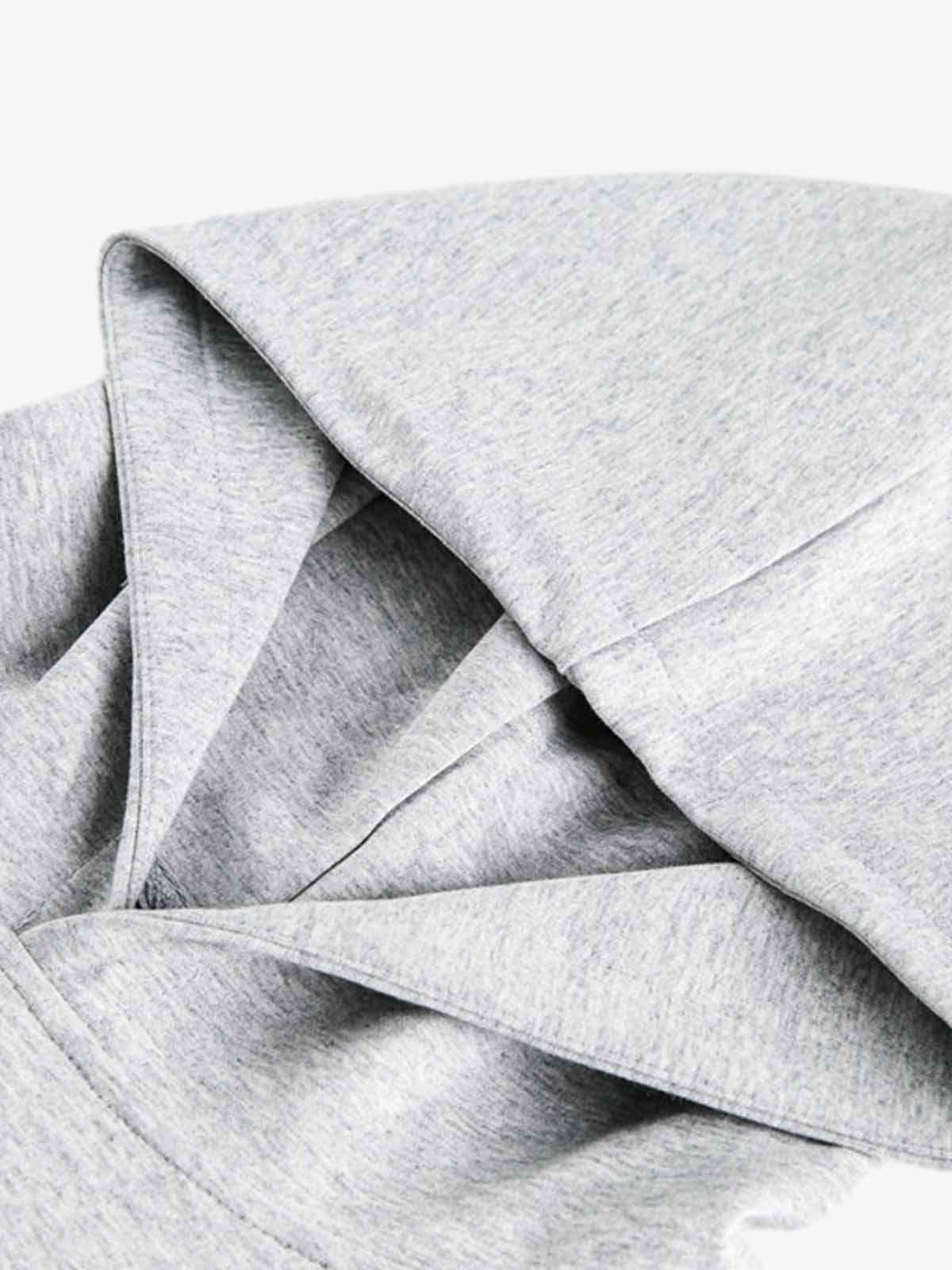 Clean Cut Asymmetric Seam Hoodie