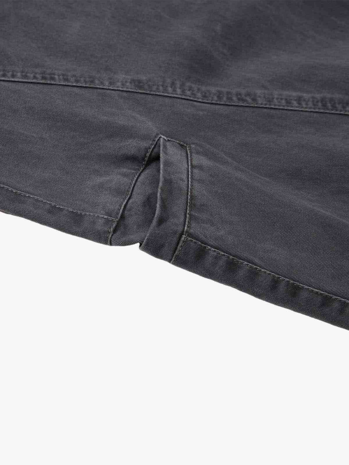 Washed Cargo Webbing Barrel Pants