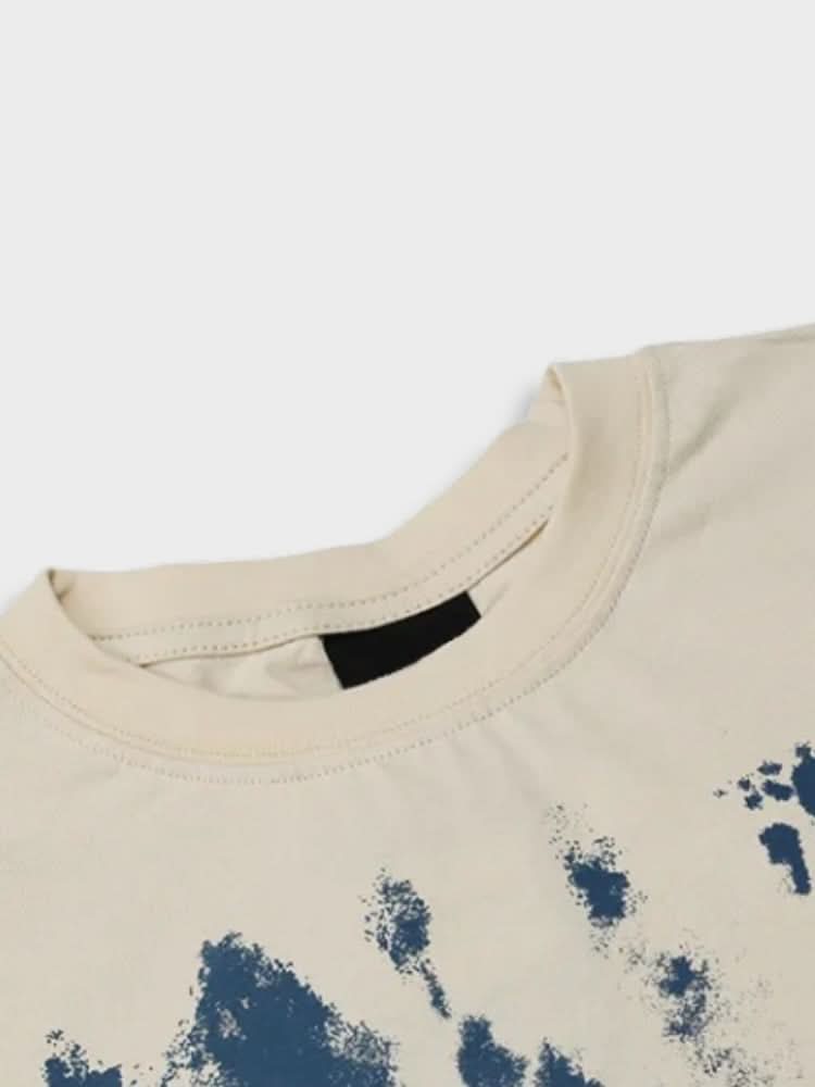 LUW "Shadow" Phantom Tee - Luxury Heavyweight Stealth-Black Streetwear T-Shirt