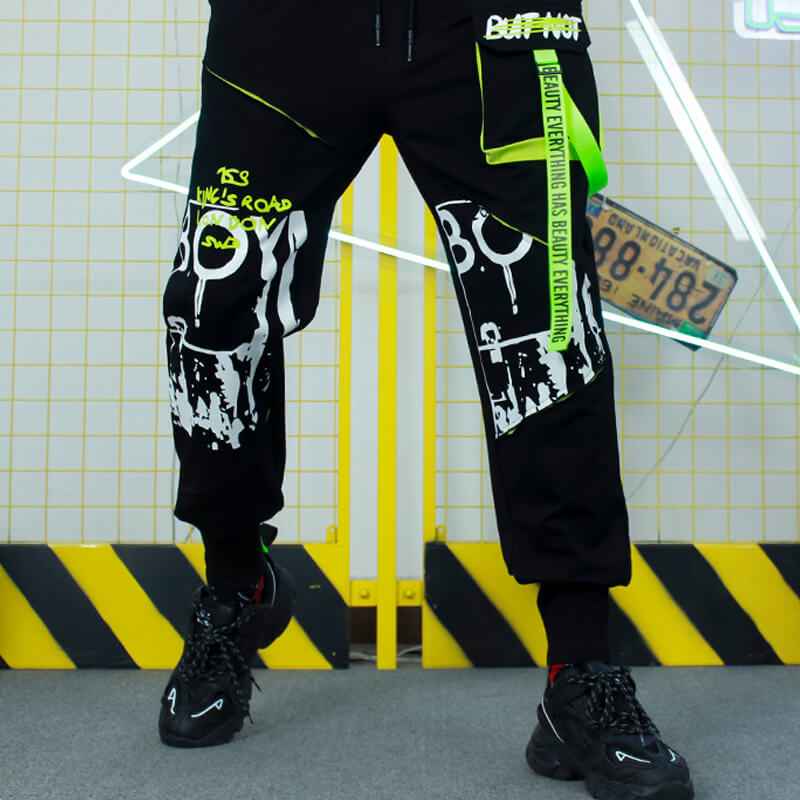 black joggers for men - Kuroi joggers japanese black joggers