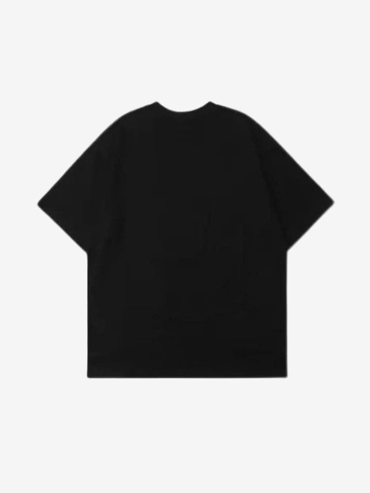 LUW "Shadow" Phantom Tee - Luxury Heavyweight Stealth-Black Streetwear T-Shirt