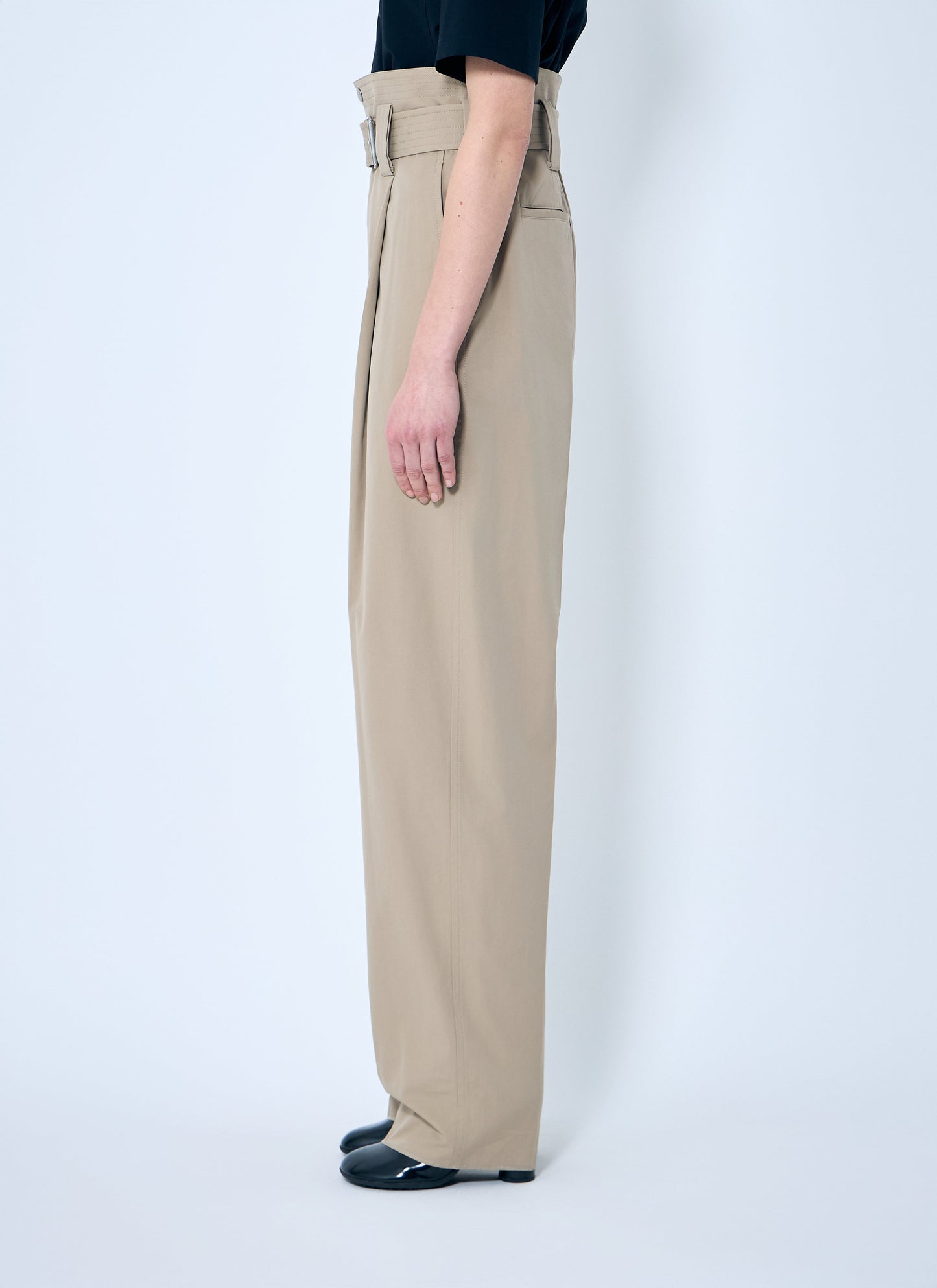 Bottega Veneta Women Compact Cotton Pants