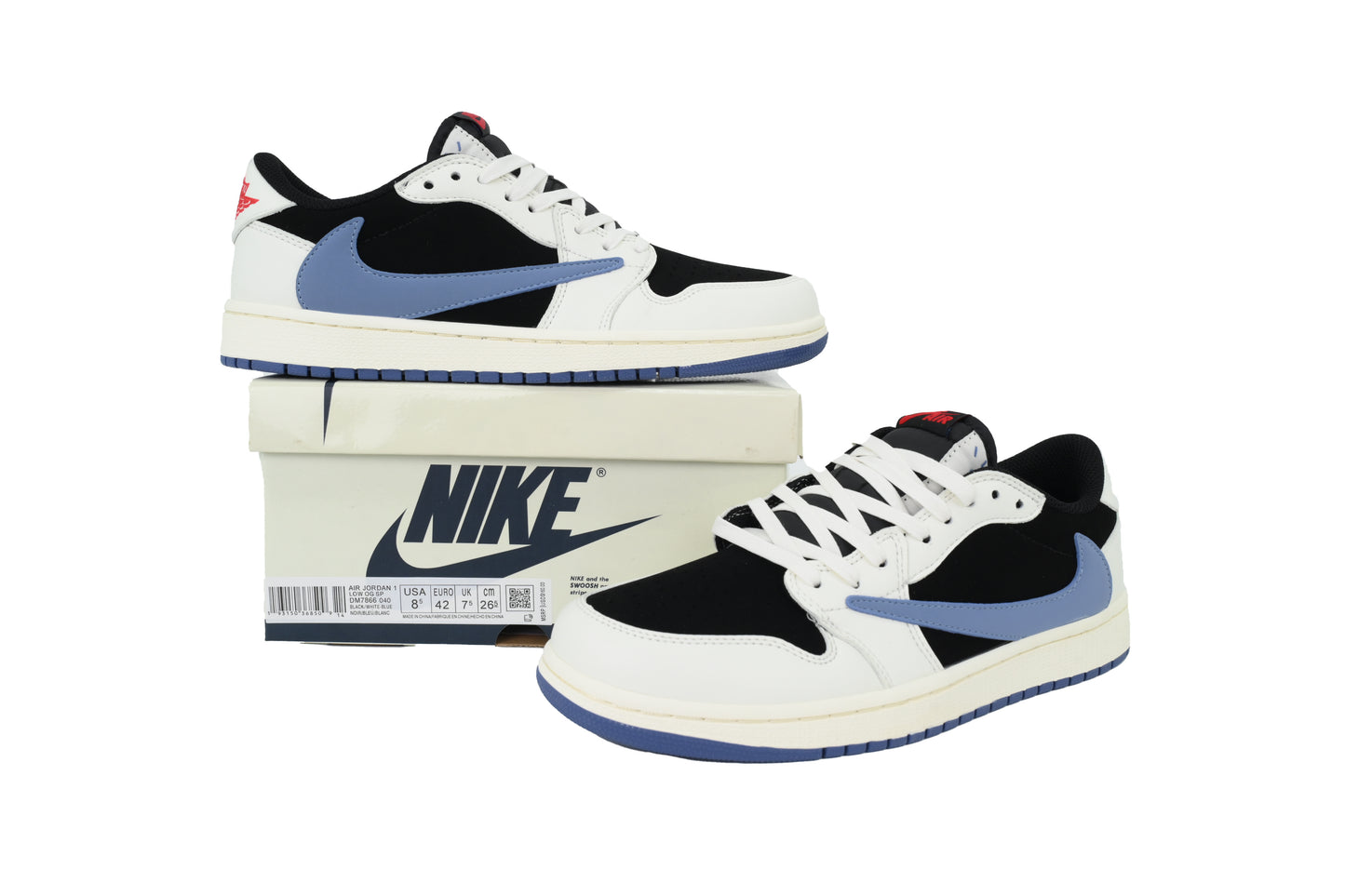 Travis Scott x Air Jordan 1 Low Low Hooked Black Jade