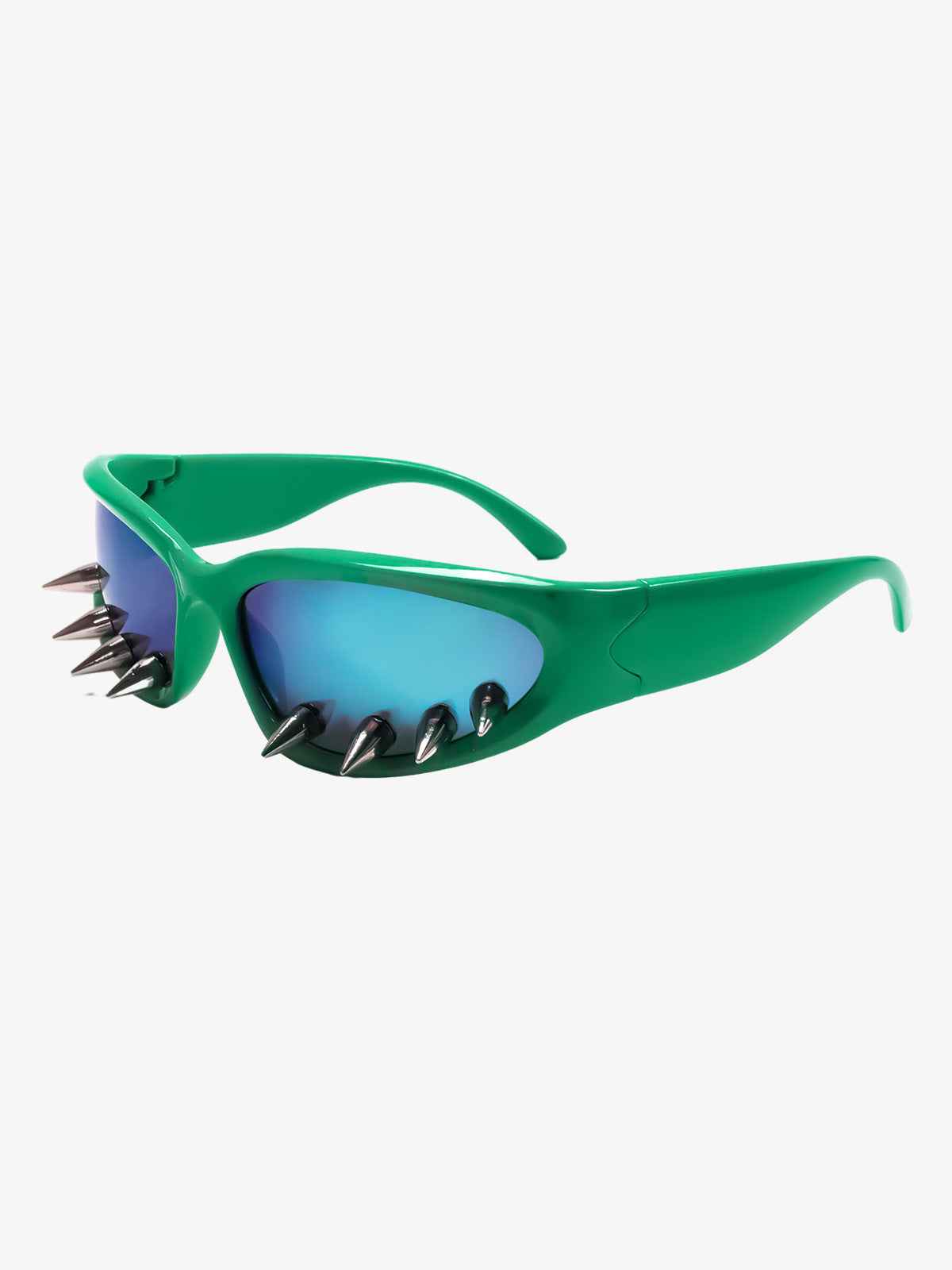 Cyber Punk Spike Detail Sunglasses