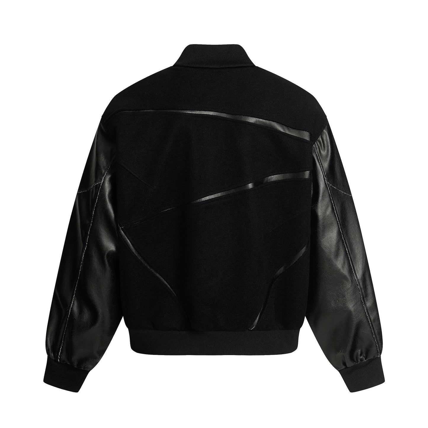 Retro Streetwear Outerwear | Vintage Leather Bomber Jacket - Luxuryurbanwear