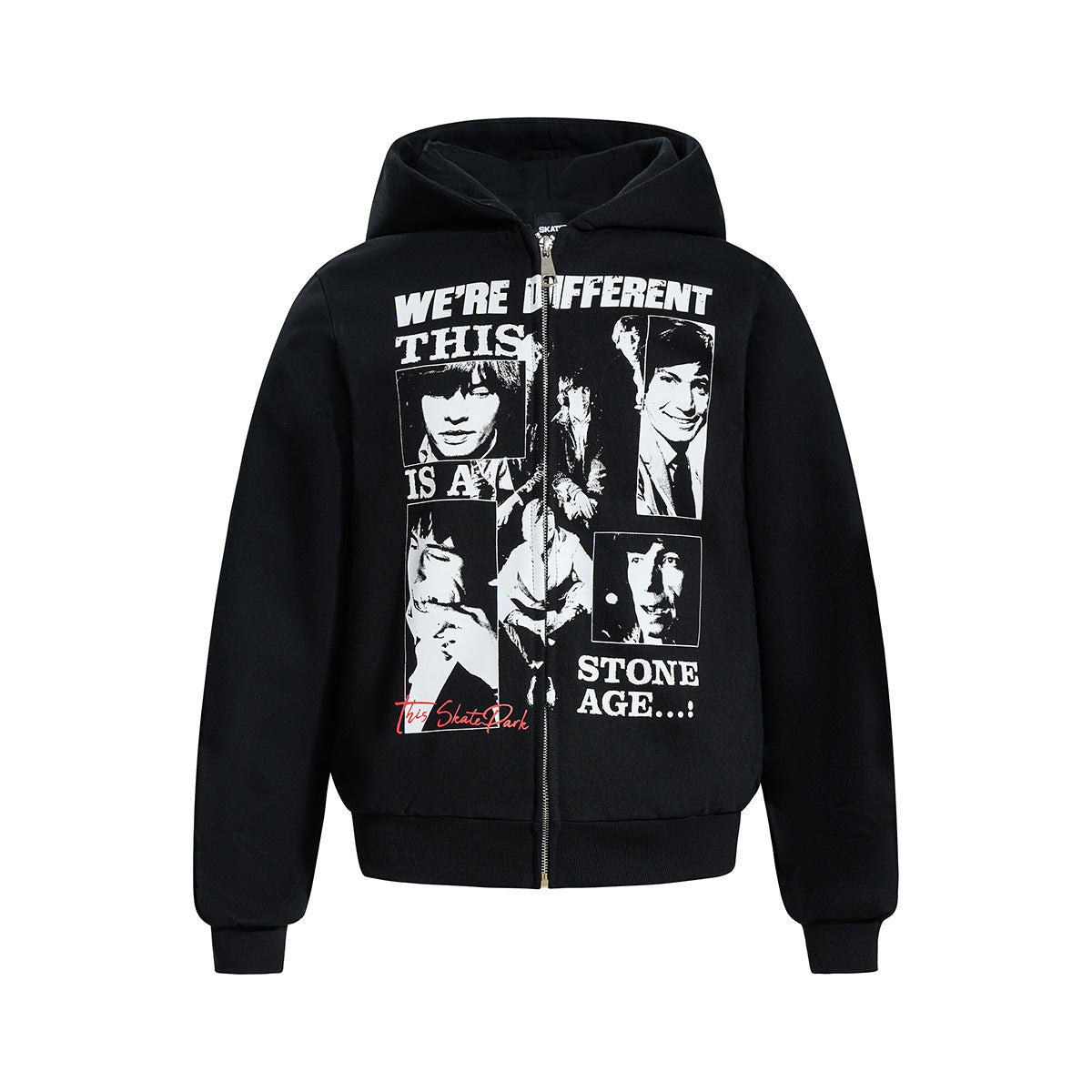 Retro Character Pullover | Zip Up Hoodie - Luxuryurbanwear