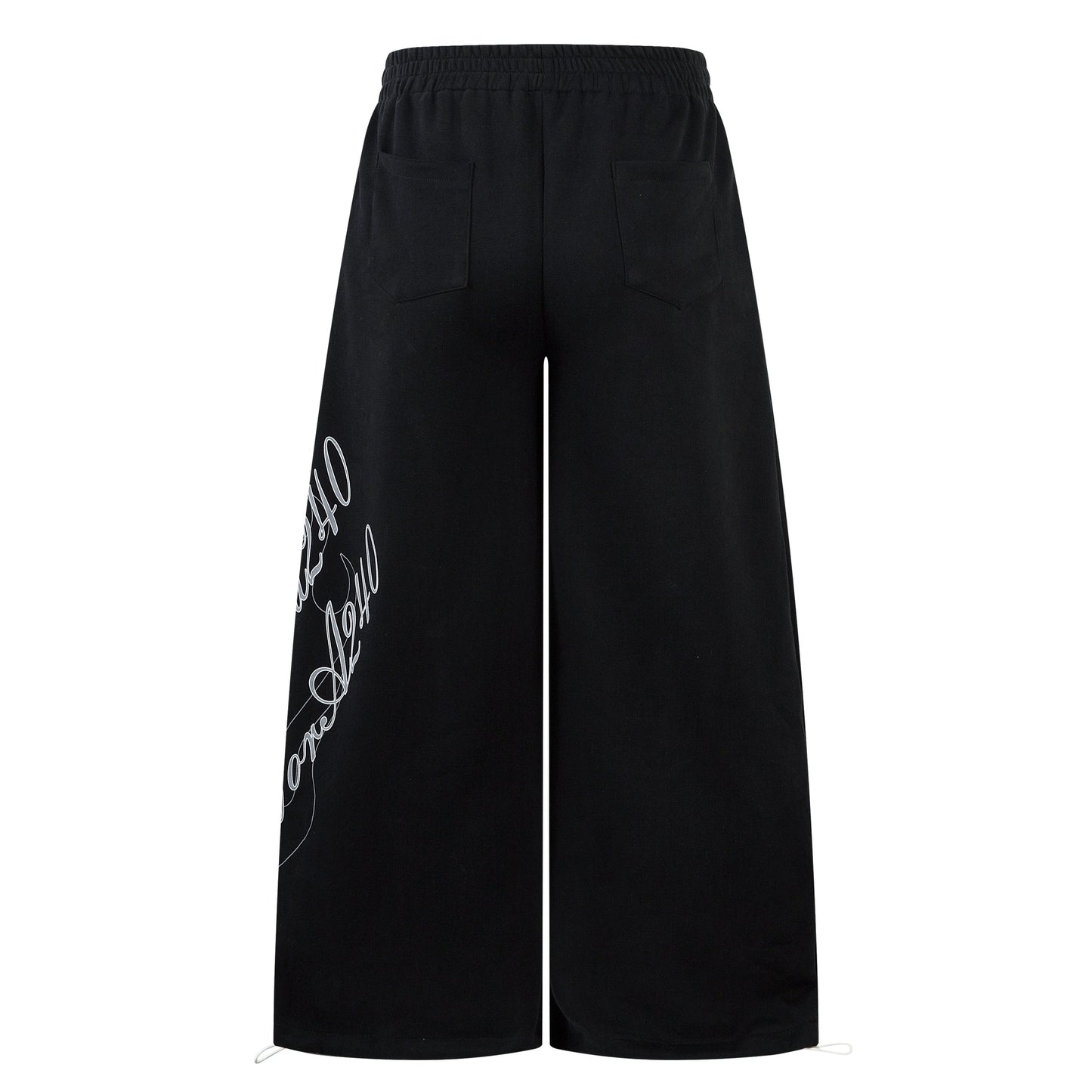 Flame Print Sweatpants | Baggy Streetwear Trousers - Luxuryurbanwear