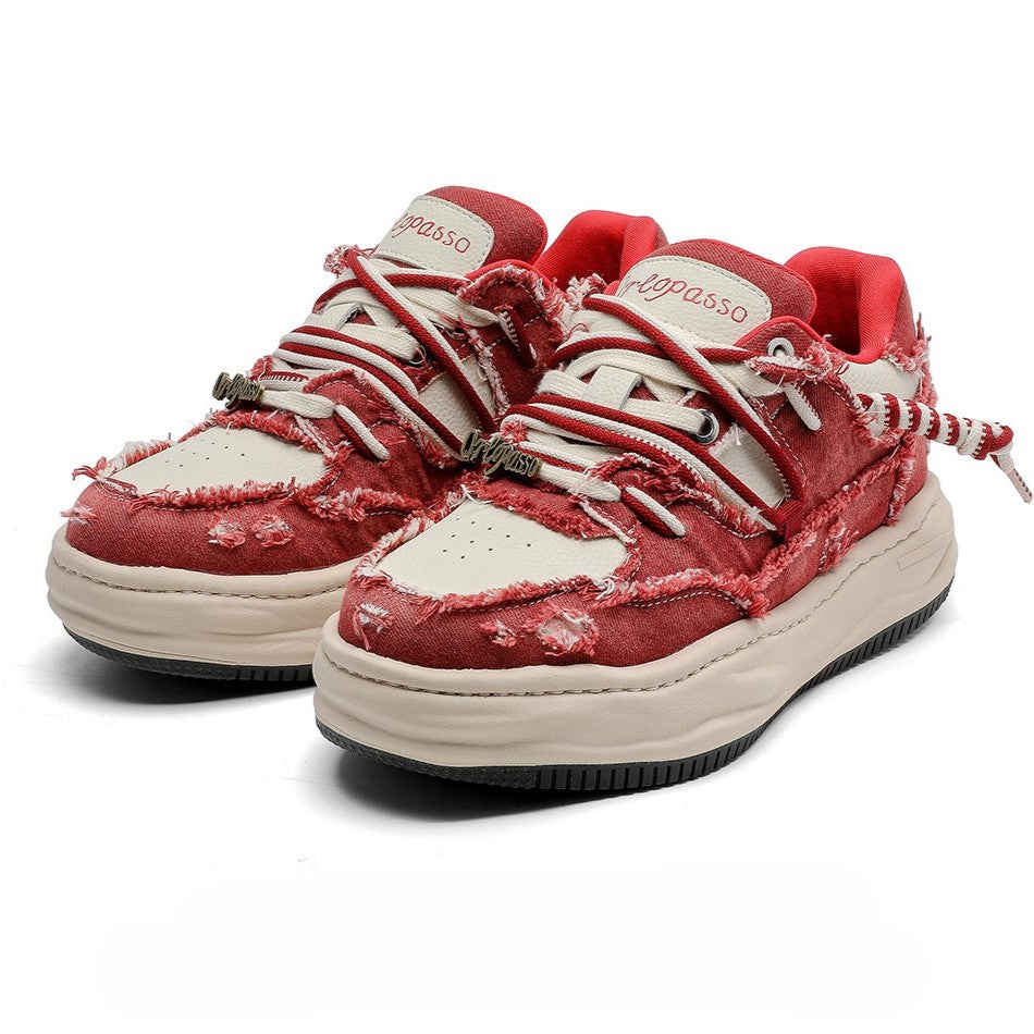 Blaze | Retro Skateboard Sneakers - Luxuryurbanwear