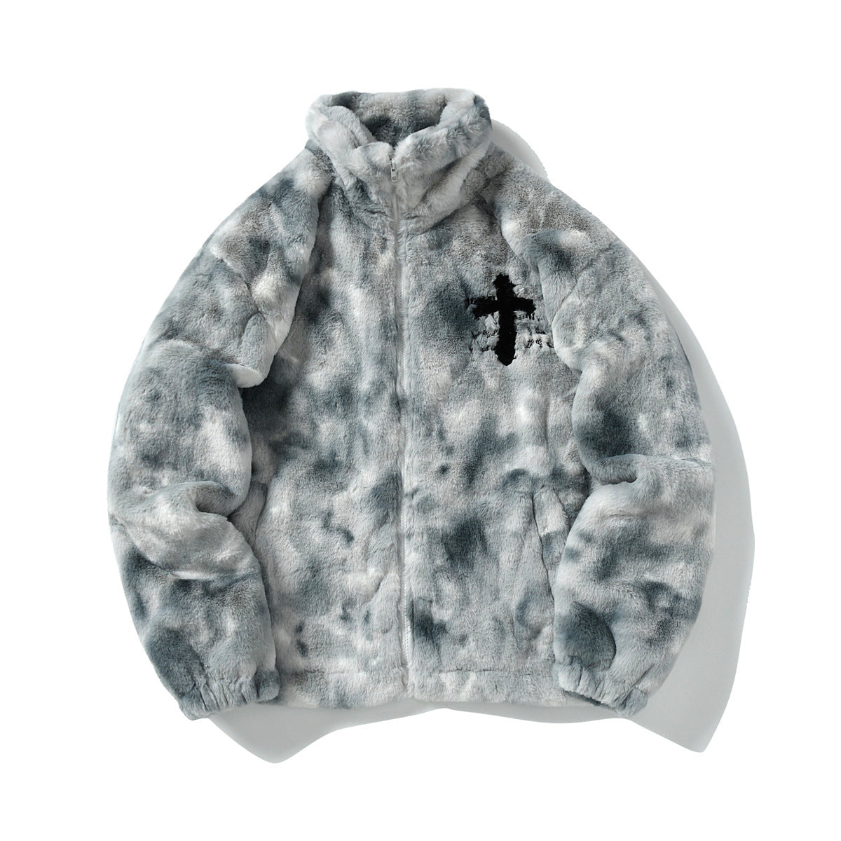 Eclipse Frost | Soft Streetwear Zip-Up - Luxuryurbanwear