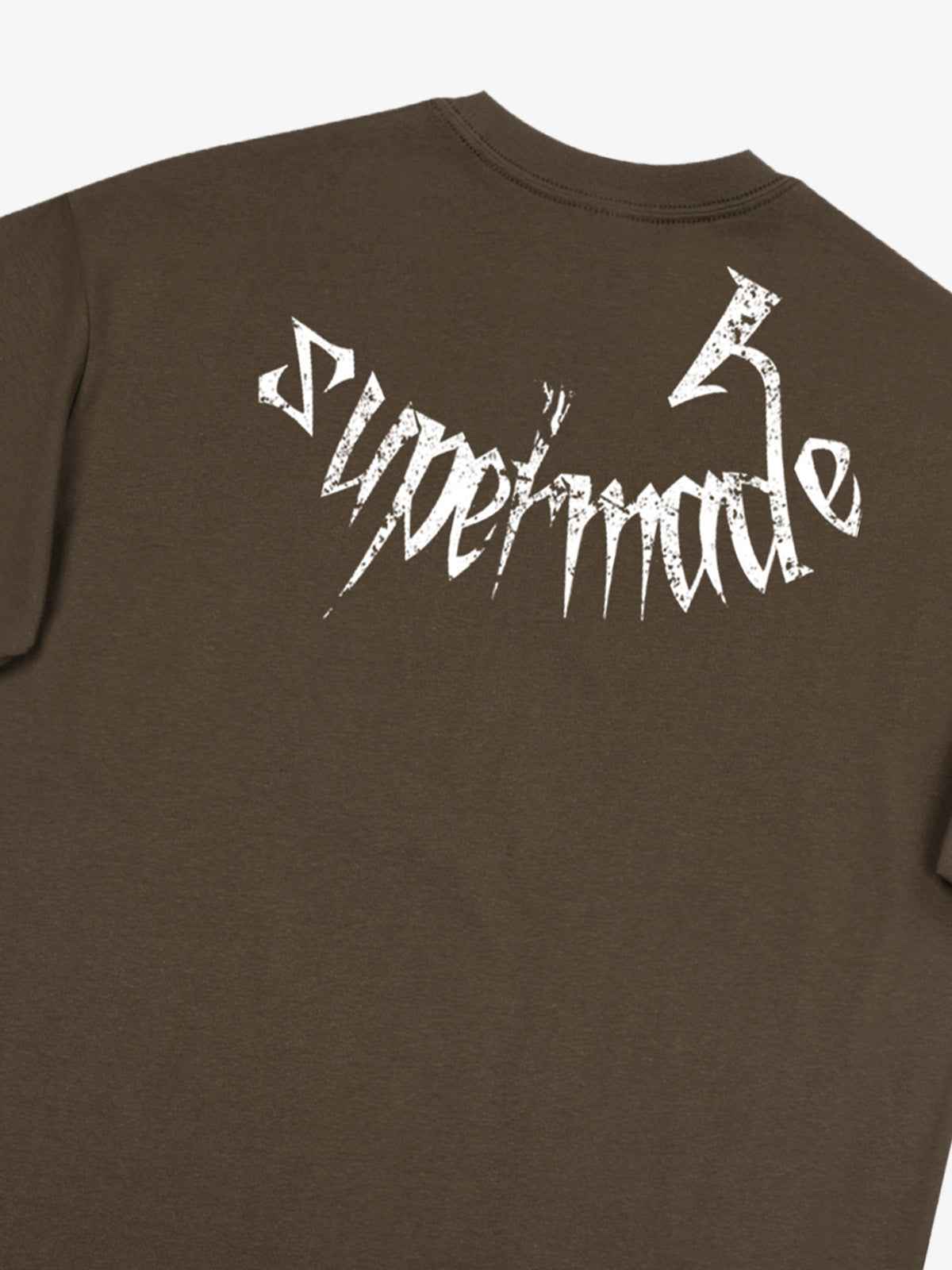 Gothic Skull Distressed Letter T-Shirt