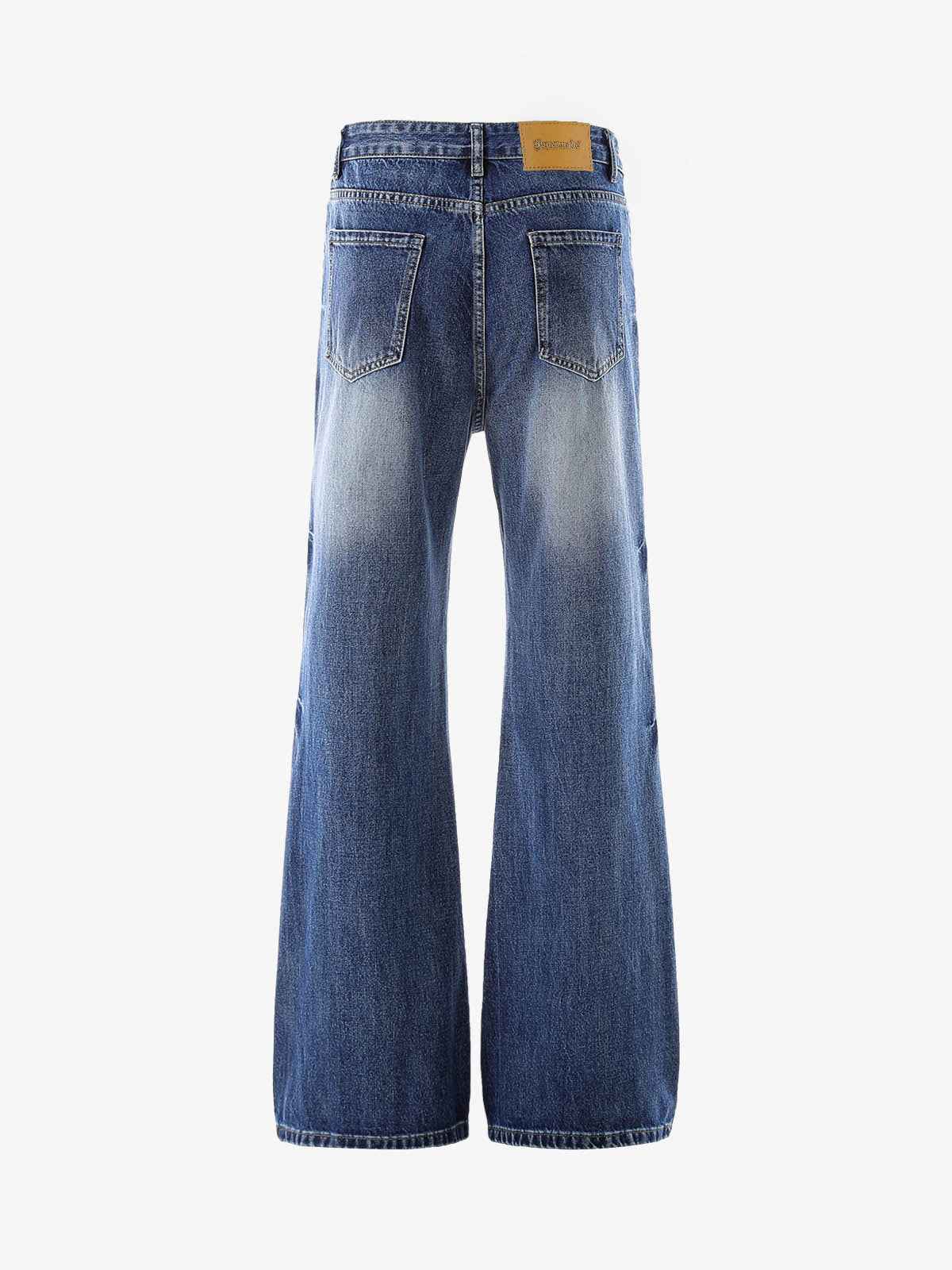 Denim Ripped Washed Distressed Jeans - 2503