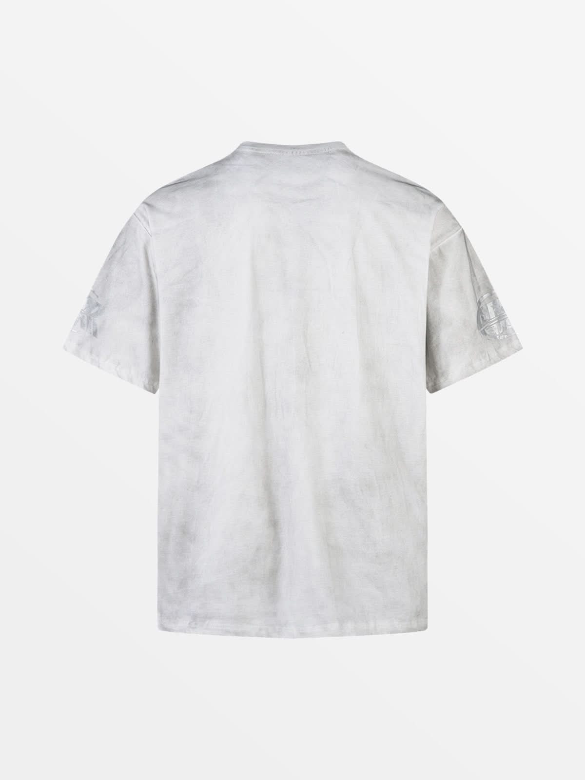 T-Shirt Loriz Unisex - Luxury Heavyweight "Abstract-Linear" Boxy Streetwear Tee