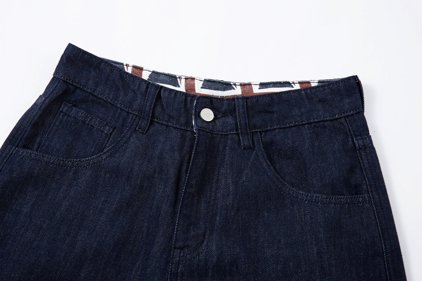 Retro Spliced Streetwear Denim | Y2K Wide Leg Baggy Jeans - Luxuryurbanwear