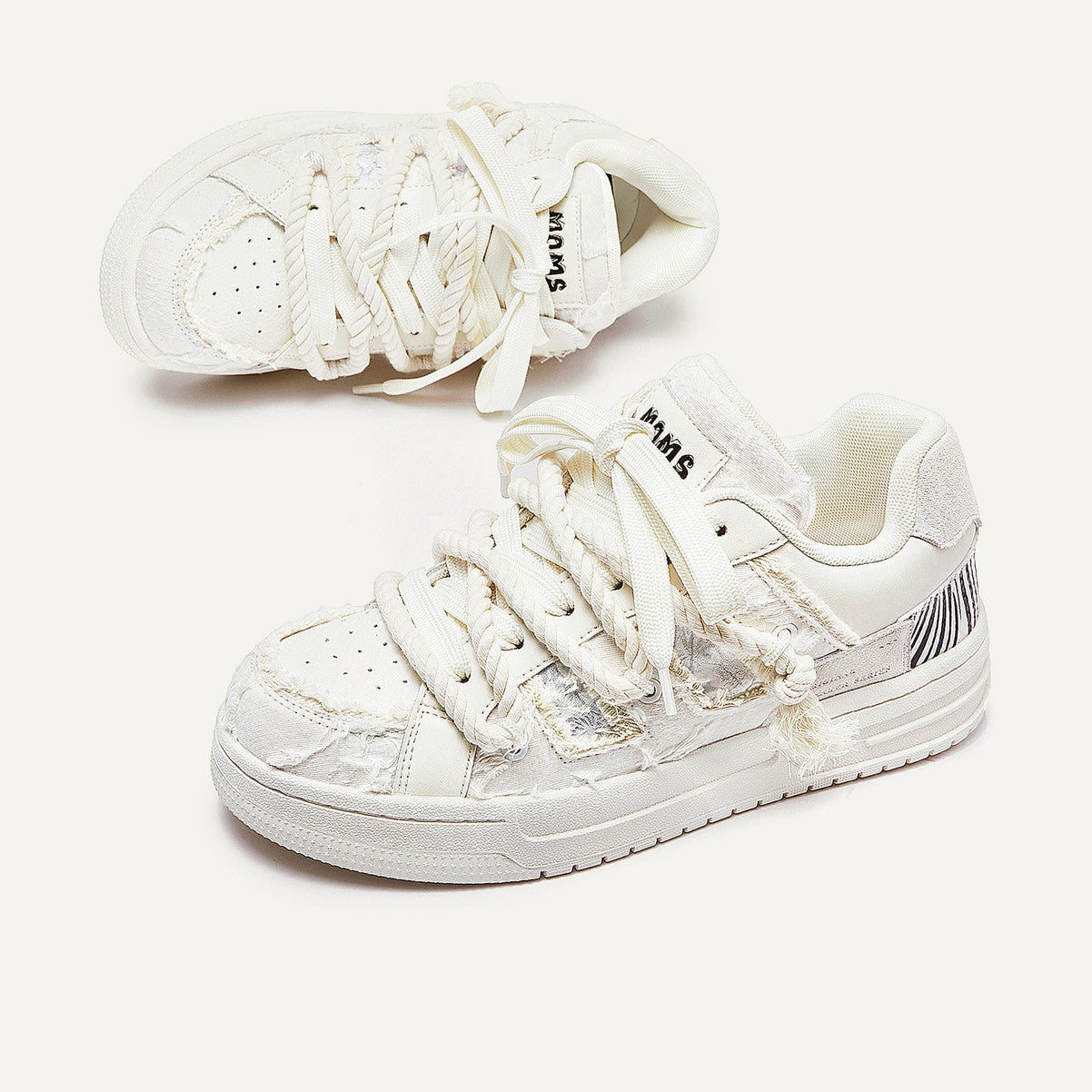 Cloud | White Streetwear Sneakers - Luxuryurbanwear