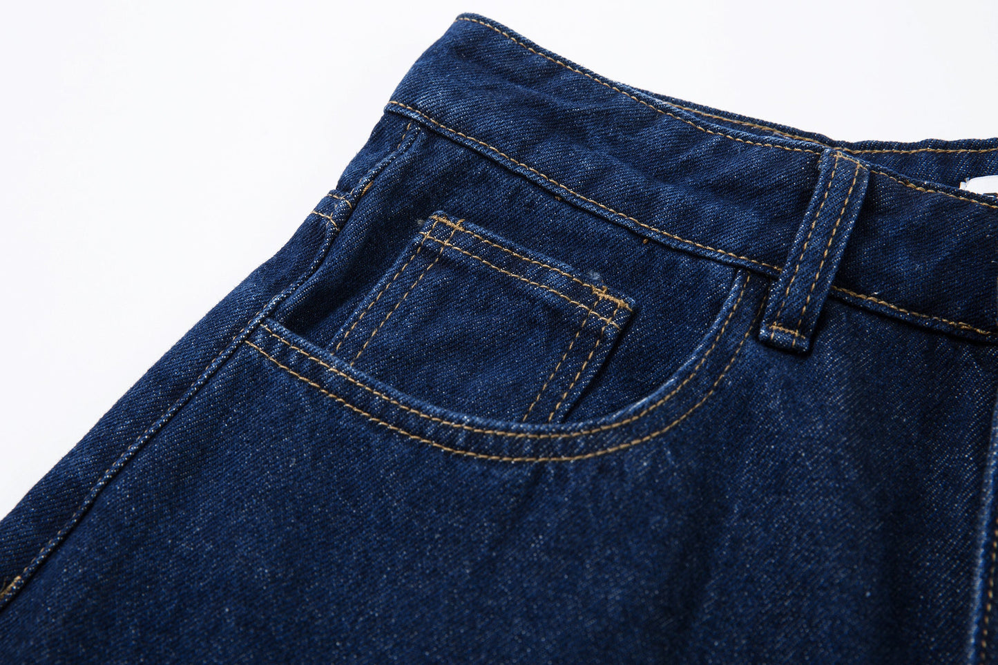 Retro High Street Style Trousers | Wide Leg Baggy Print Jeans - Luxuryurbanwear