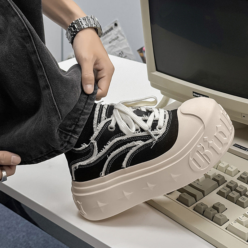Rise | Canvas Casual Sneakers - Luxuryurbanwear