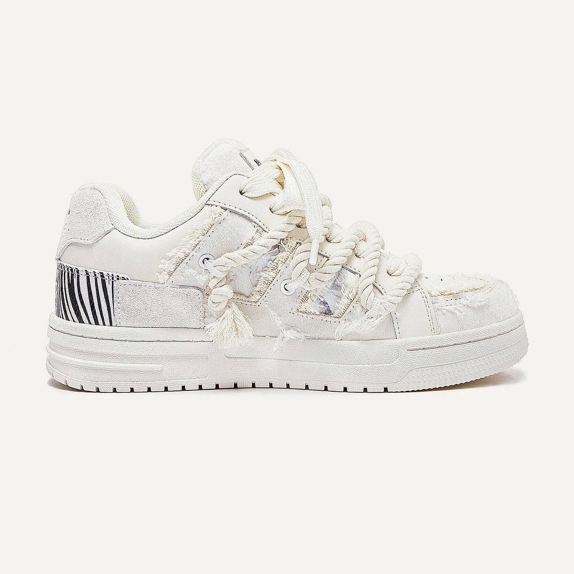 Cloud | White Streetwear Sneakers - Luxuryurbanwear