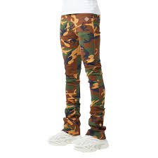 GUAPI Jeans Camo Slim Fit