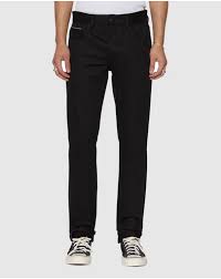 KSUBI Jeans Distressed Rip Detail Skinny Fit