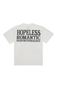 KEEP OUT FAKE LOVE TShirt Romantic Skull Graphic