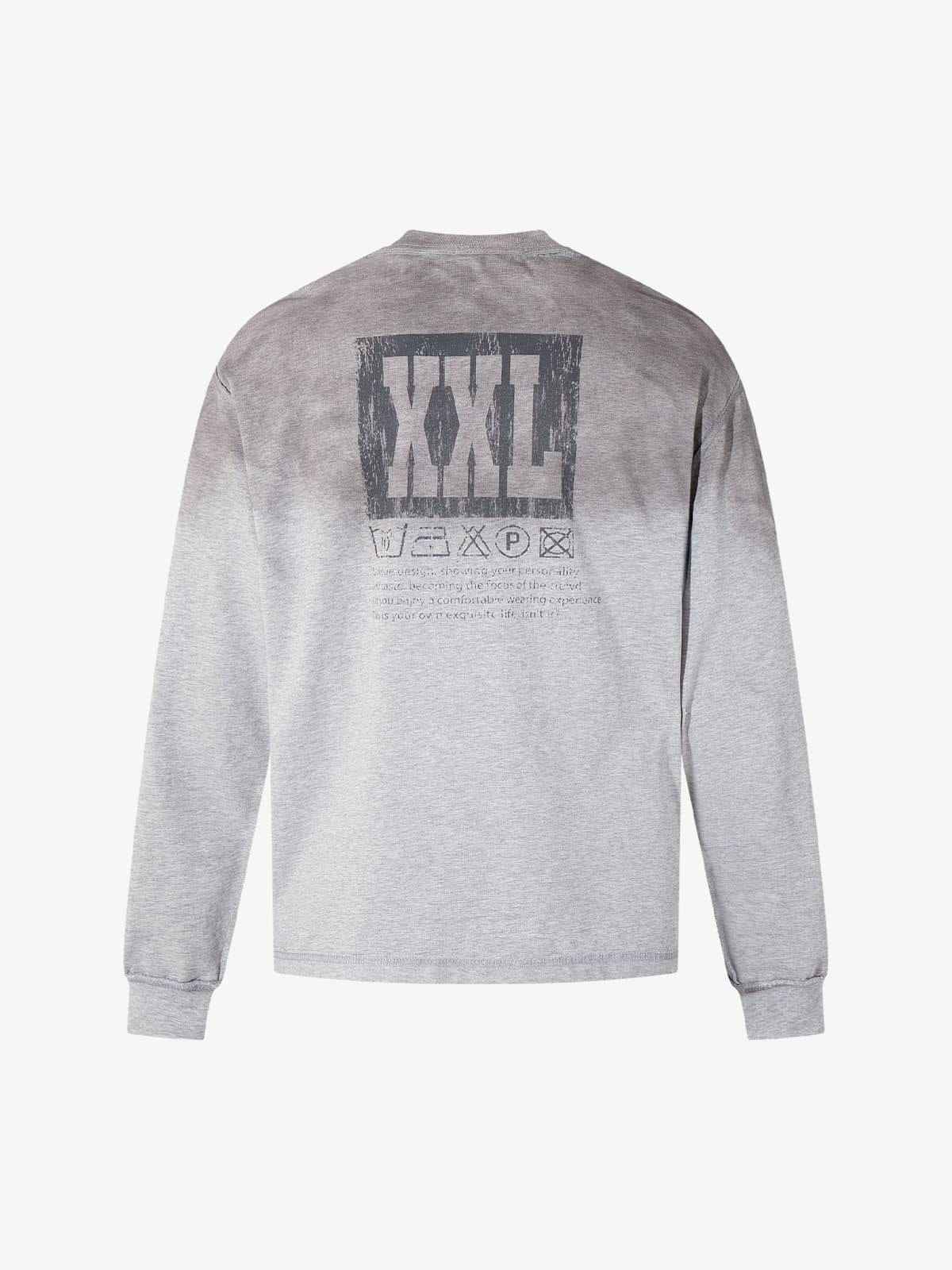 Long Sleeve Dirty Dyed