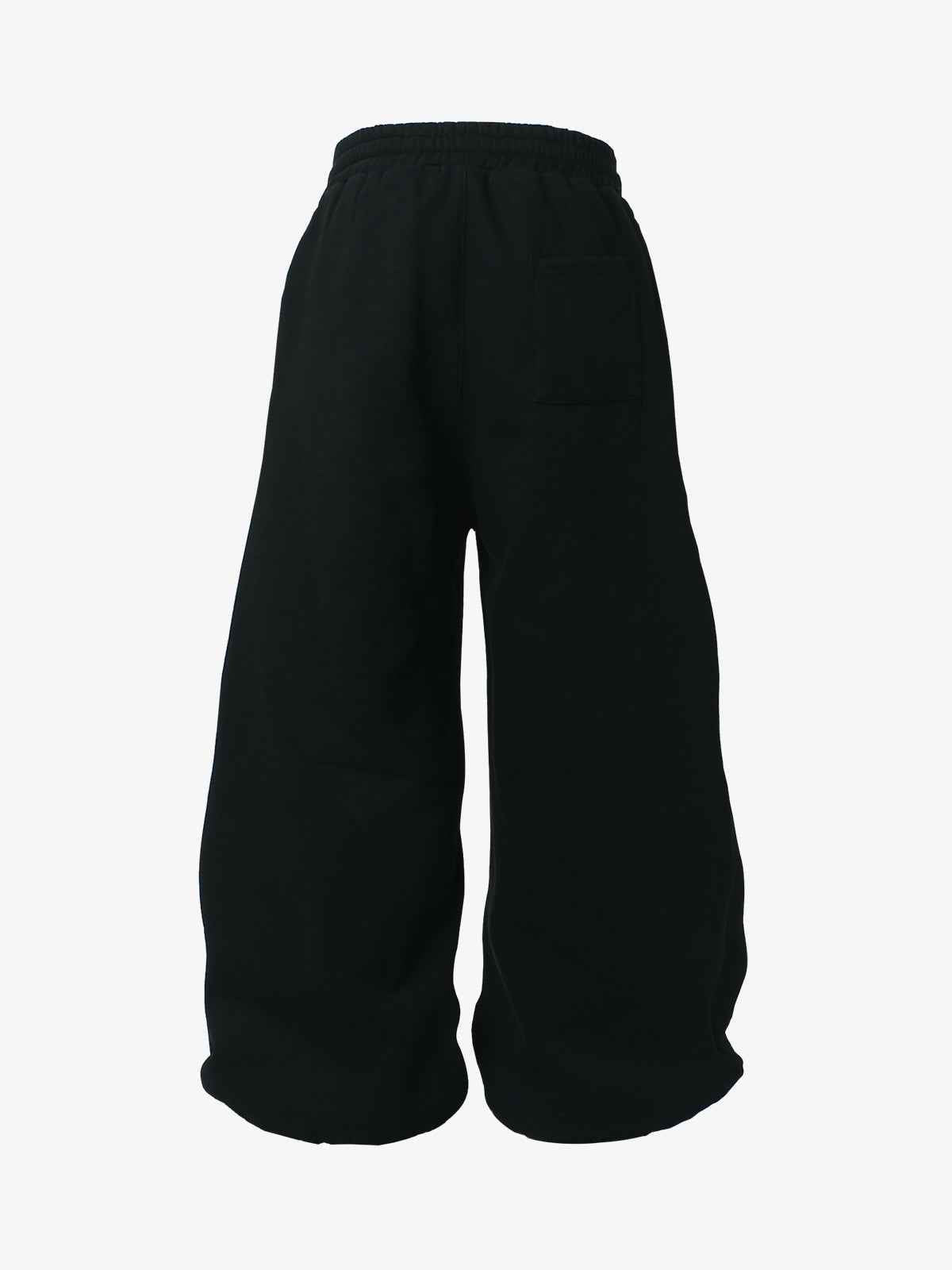 Retro Graphic Fleece-Lined Barrel Sweatpants