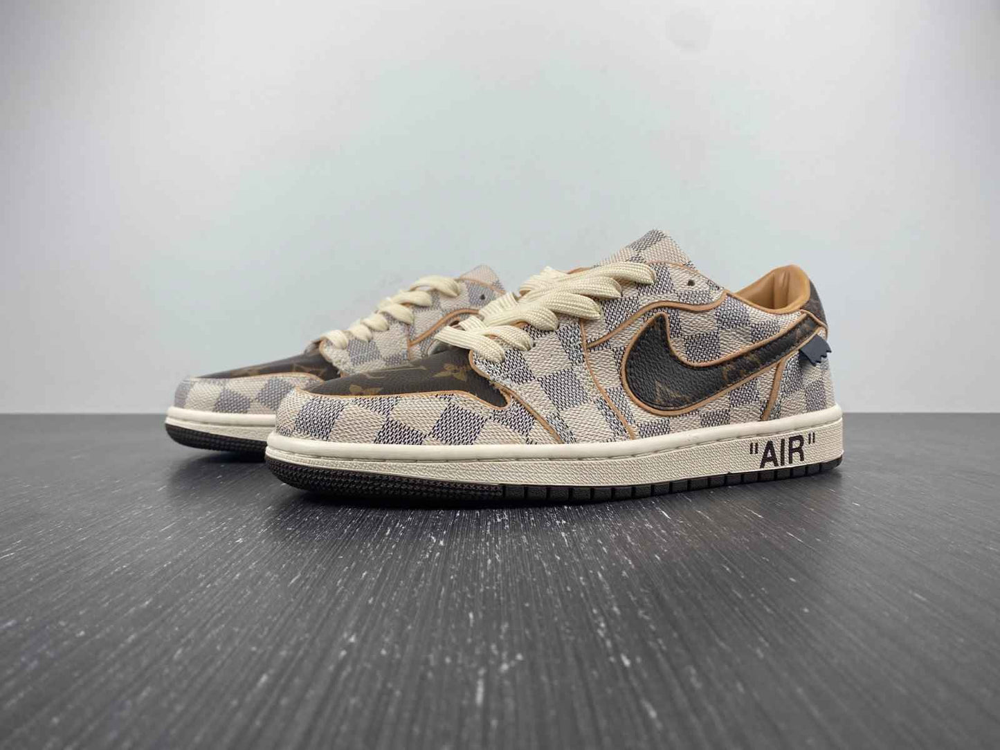 Custom Air Force 1 Monogram Low Surgeon Los Angeles Wolvess